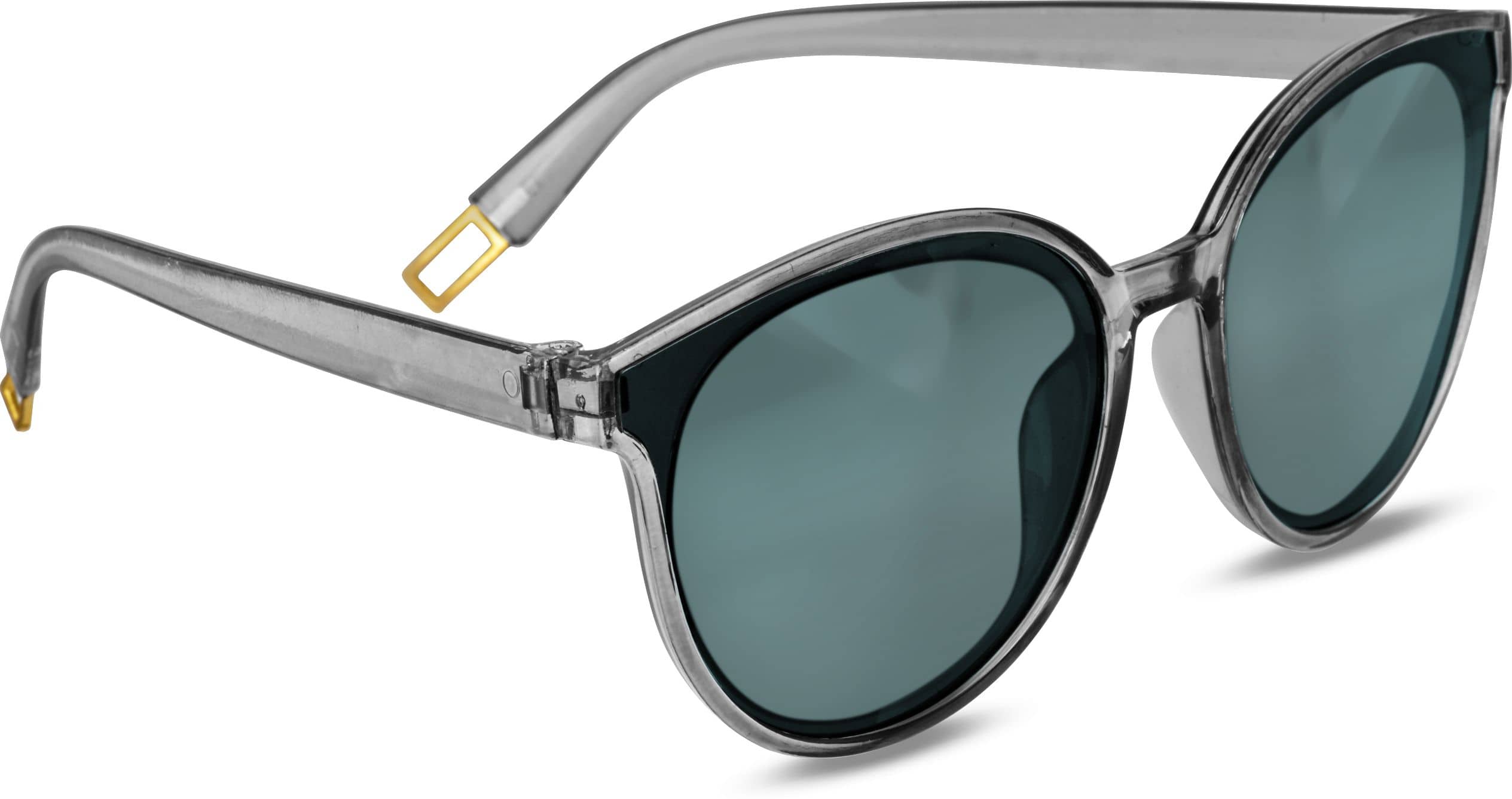 PIRASO Grey Melange Cat Eye Sunglasses ( Pack of 1 ) - Sunglasses | Buy online on ZillyBuy