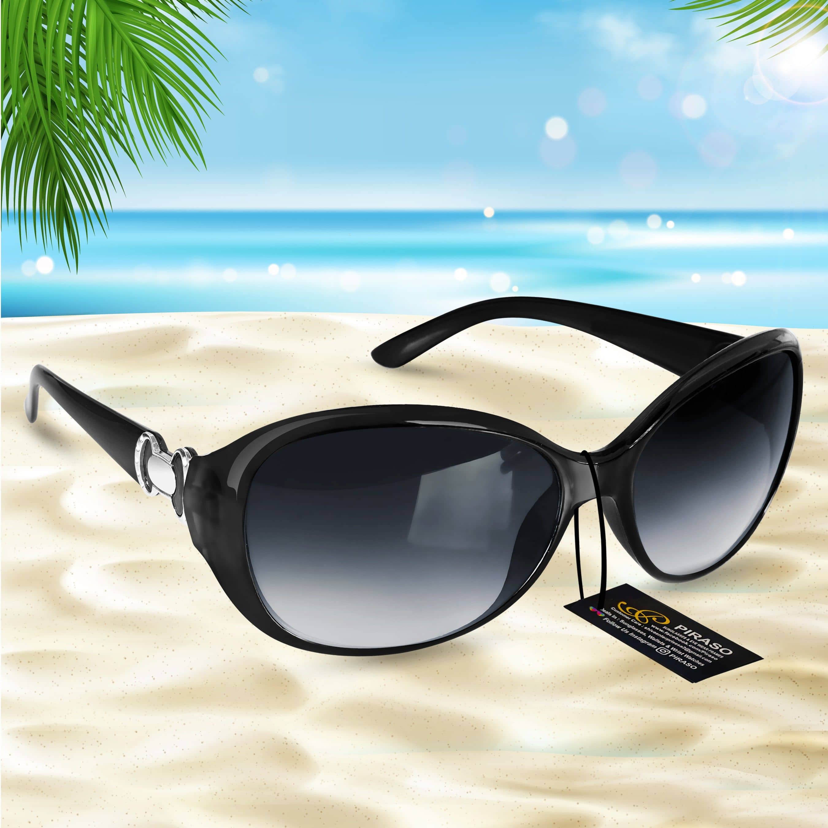 PIRASO Multicolor Oval Sunglasses ( Pack of 1 ) - Sunglasses | Buy online on ZillyBuy