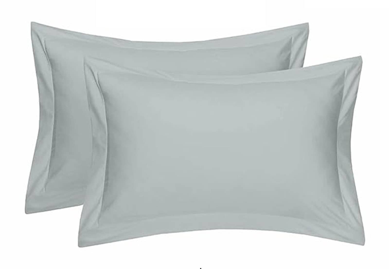 MAHALUXMI COLLECTION - Pack of 2 Microfiber Solid Standard Size Pillow Cover ( 68.58 cm(27) x 43.18 cm(17) ) - Magenta