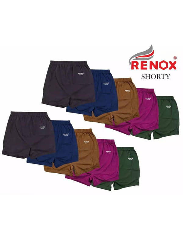 Renox Pack of 10 Boys Cotton Trunks ( Multicolor 10 ) - Nightwear & Loungewear | Buy online on ZillyBuy