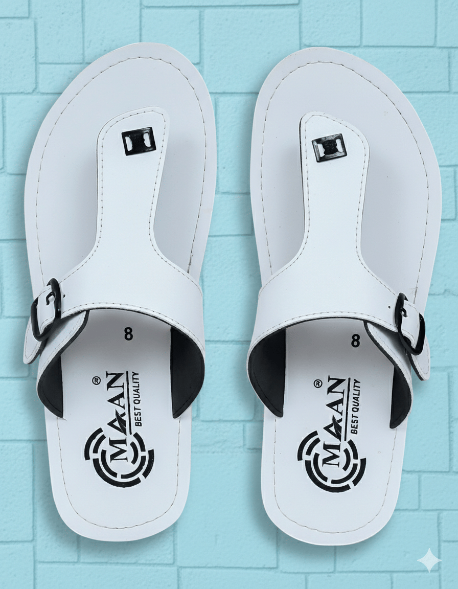 MAAN Grey Men's Thong Flip Flop