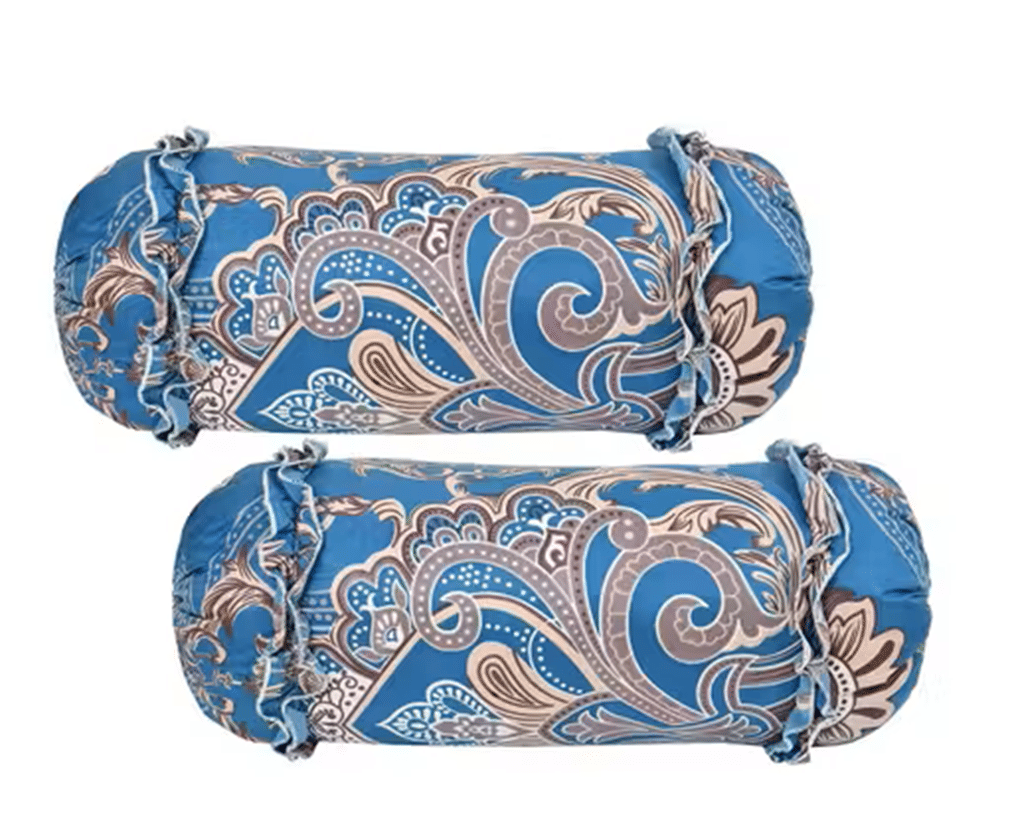 Mahaluxmi Creations Set of 2 Poly Cotton Bolster Covers