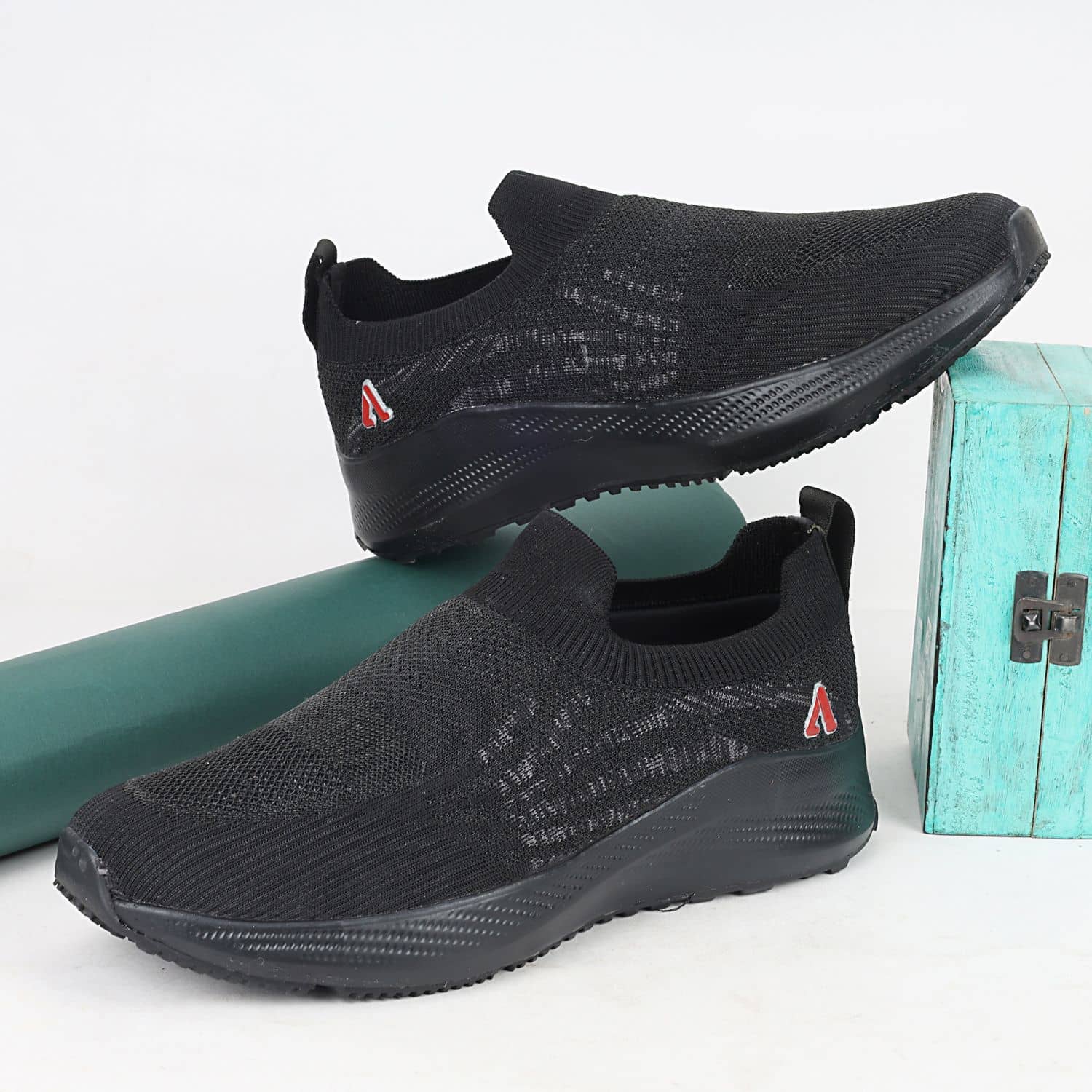 Aqualite LBA00301GBKRD Black Men's Lifestyle Shoes - Casual Shoes | Buy online on ZillyBuy