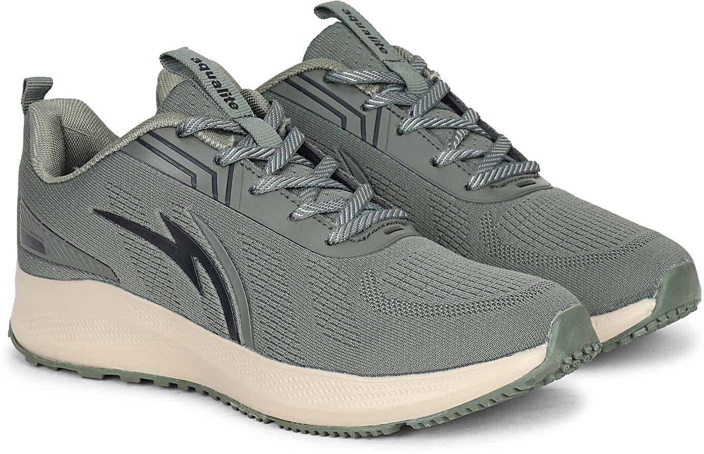Aqualite LRO00002GOLBK Olive Men's Sports Running Shoes - Sports Shoes | Buy online on ZillyBuy