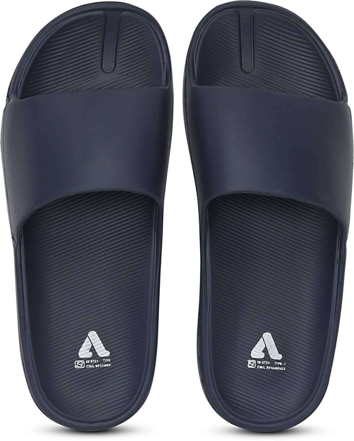 Aqualite Navy Men's Slide Flip Flop