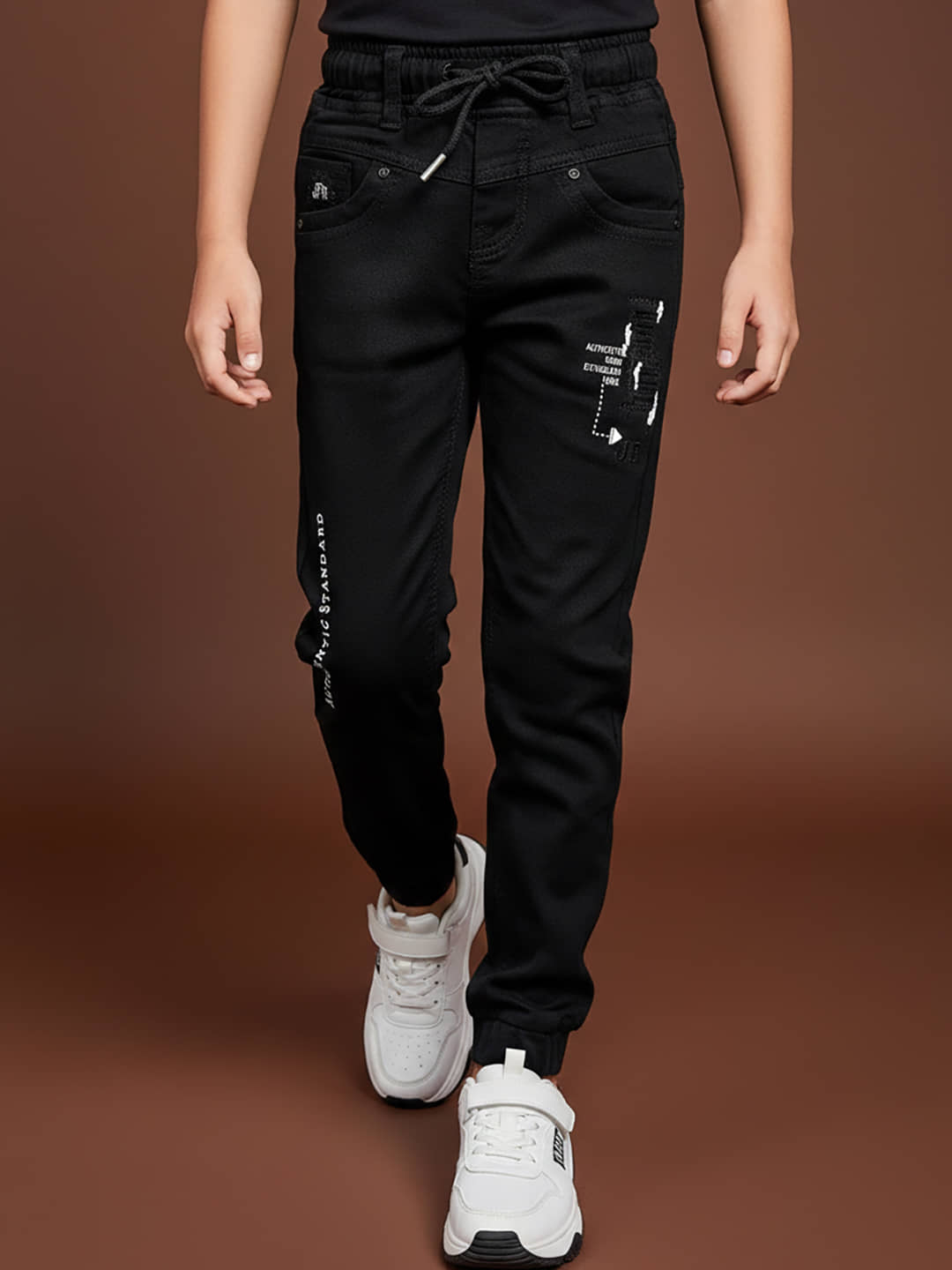 JFR Pack of 1 Boys Cotton Blend Jeans ( Black ) - Jeans | Buy online on ZillyBuy