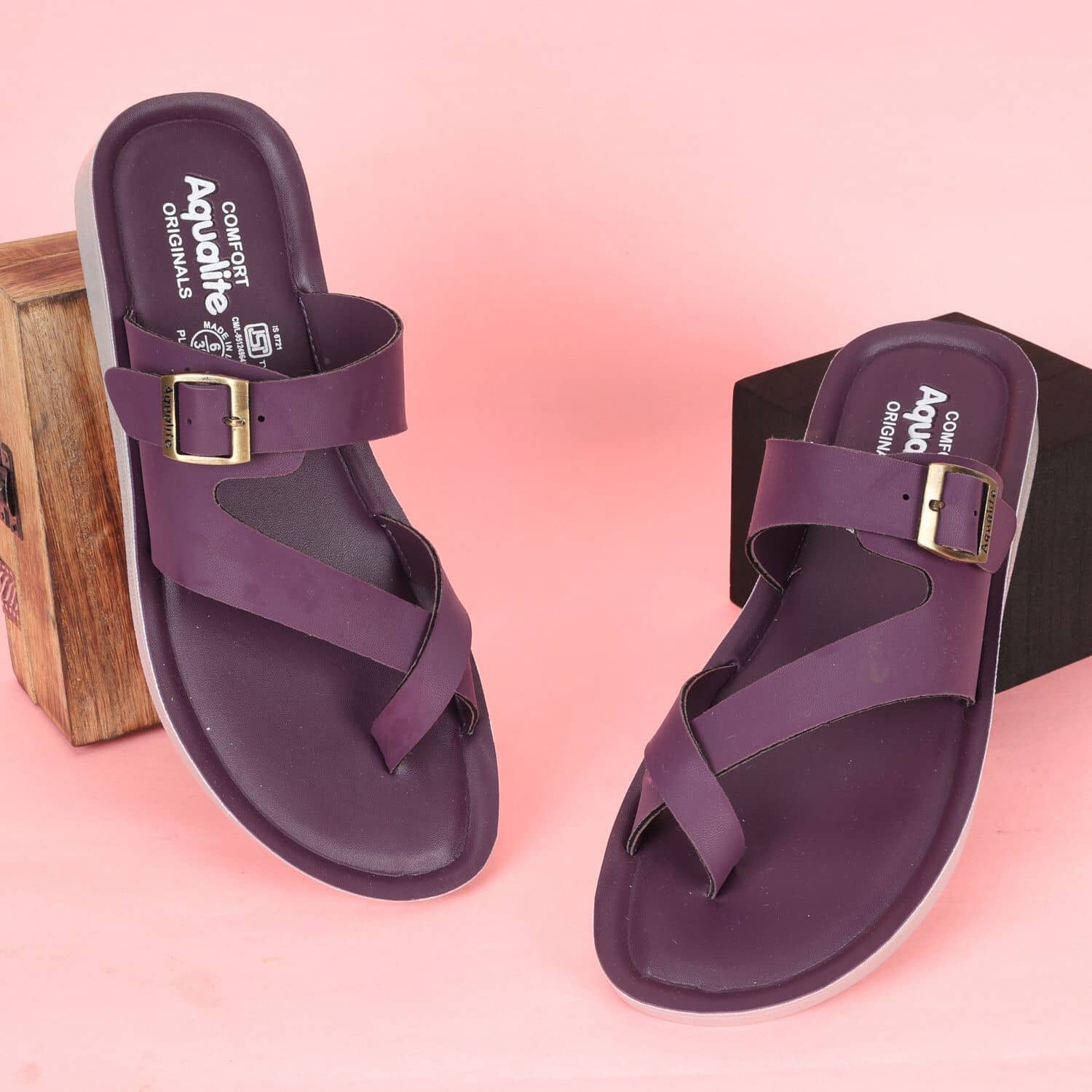 Aqualite Purple Women's Floater Sandals