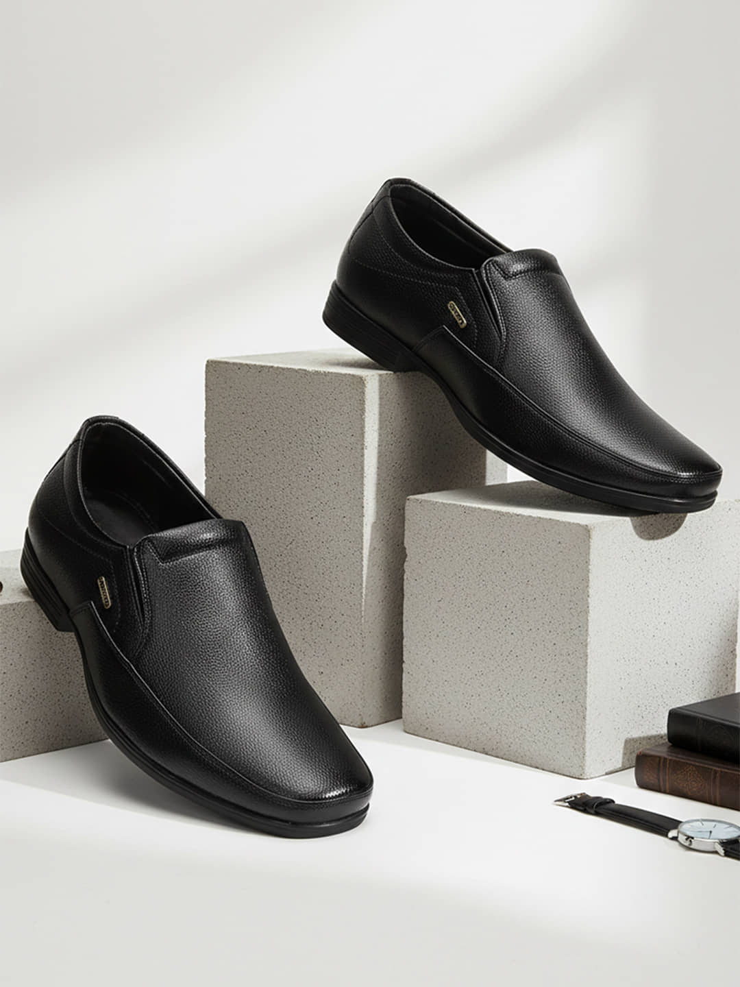 Liberty Black Men's Mocassin Formal Shoes - Formal Shoes | Buy online on ZillyBuy