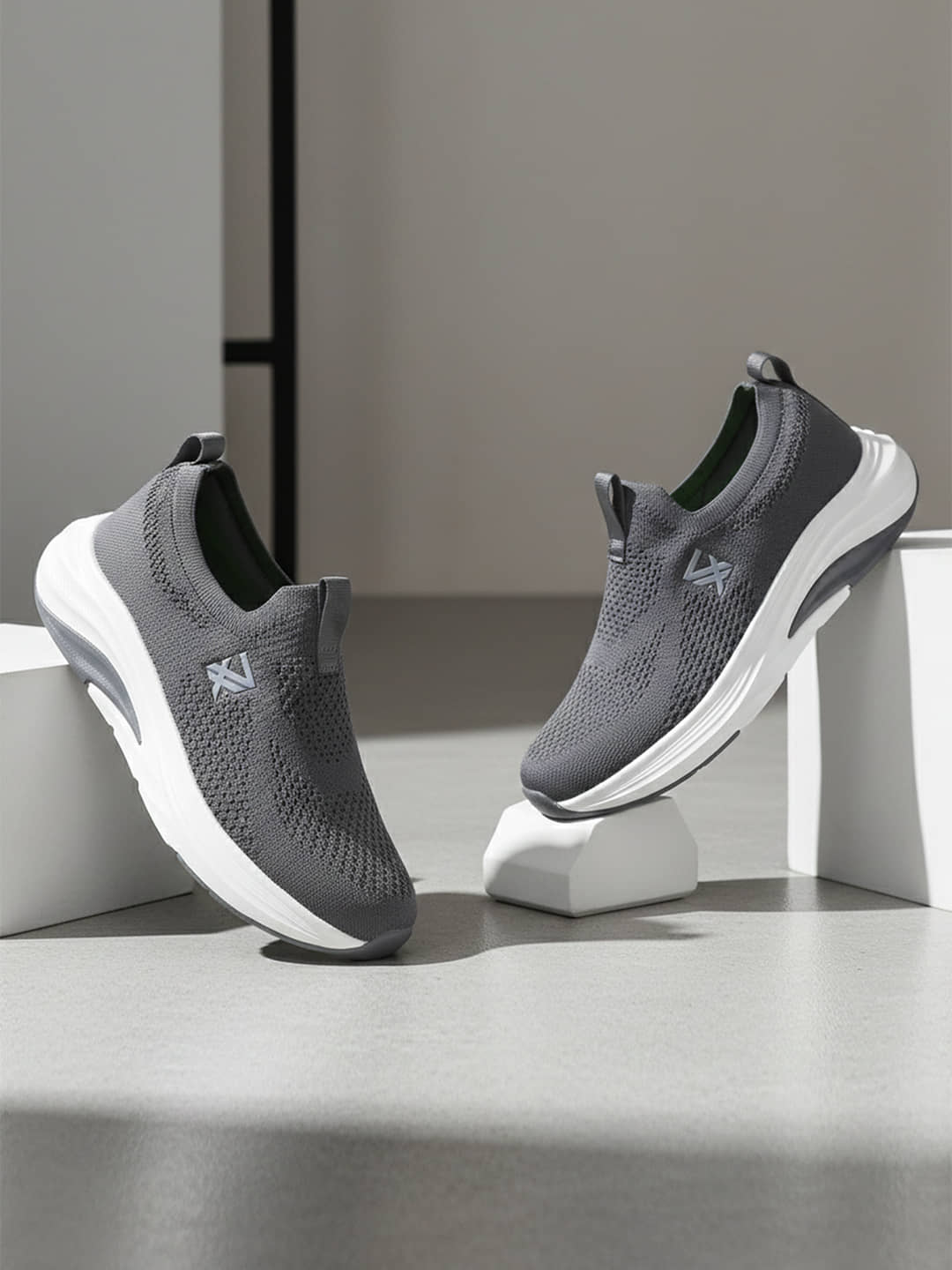 Liberty ULTRASTEPE Dark Grey Men's Sports Running Shoes - Sports Shoes | Buy online on ZillyBuy