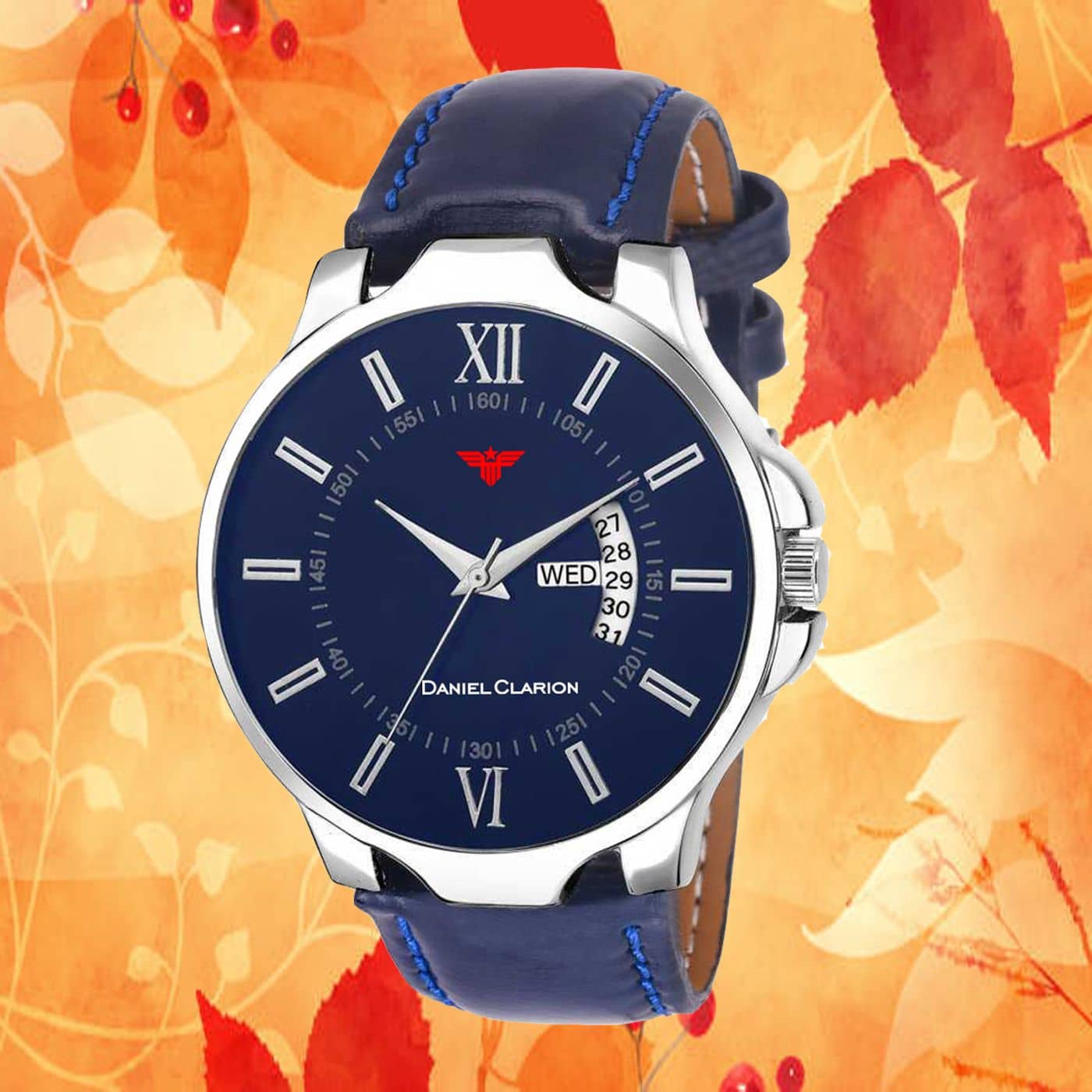 Daniel Clarion Blue Dial Analog Boys Watch ( Pack of 1 )