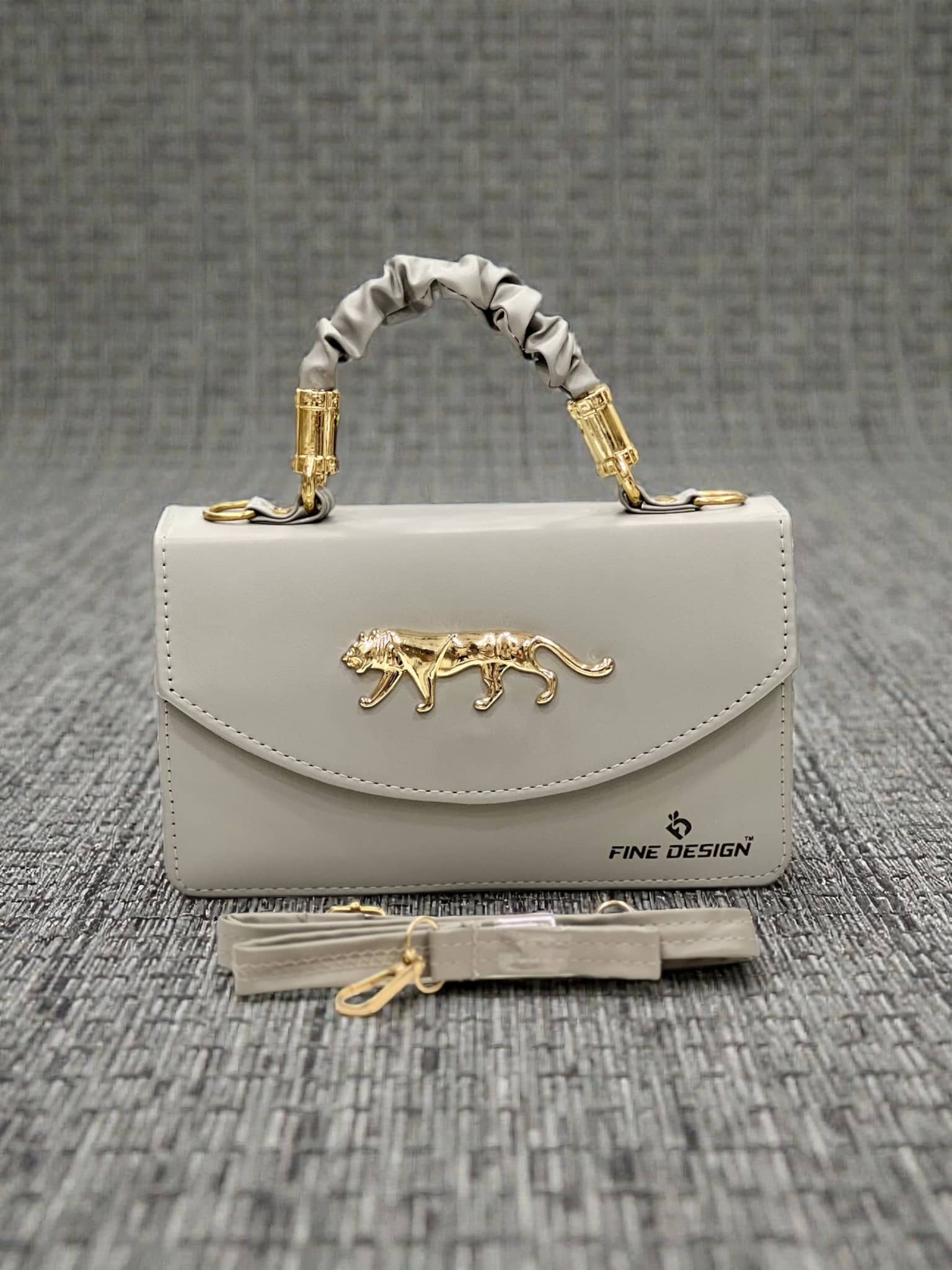 Fine Design Sling Bag PU Set of 1 ( White ) - Handbags | Buy online on ZillyBuy