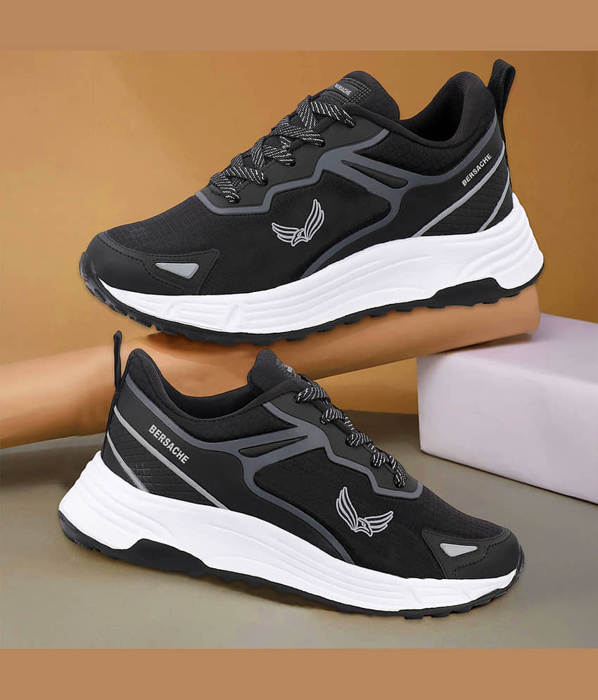 Bersache Casual Men's Shoes Black Men's Outdoor Shoes - Casual Shoes | Buy online on ZillyBuy