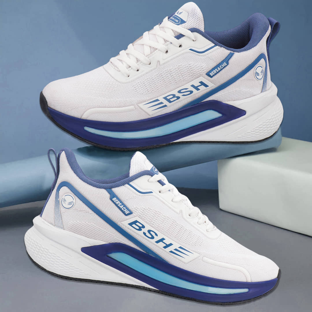 Bersache Casual Sneaker shoe for Men White Men's Outdoor Shoes - Casual Shoes | Buy online on ZillyBuy
