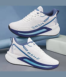 Bersache Casual Sneaker shoe for Men White Men's Outdoor Shoes