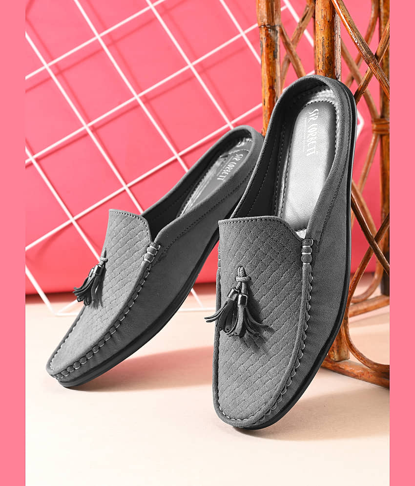 Sir Corbett Gray Men's Slip on Shoes - Formal Shoes | Buy online on ZillyBuy