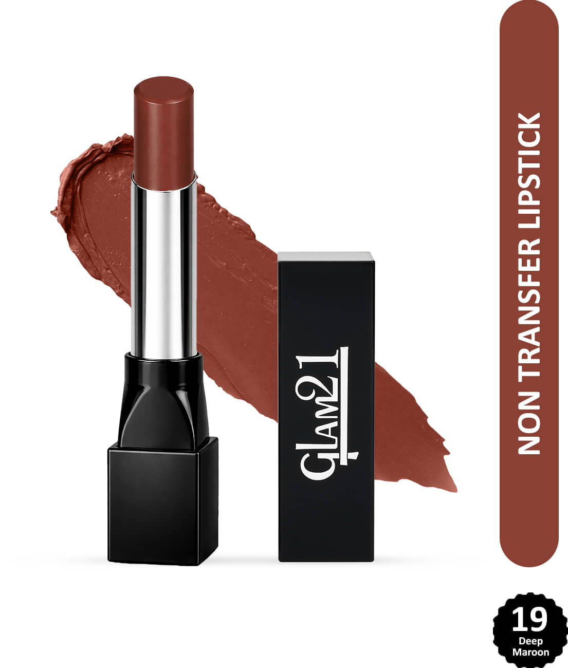 Glam21 Ultra Velvet Lipstick Highly Deep Maroon, 3.4 G