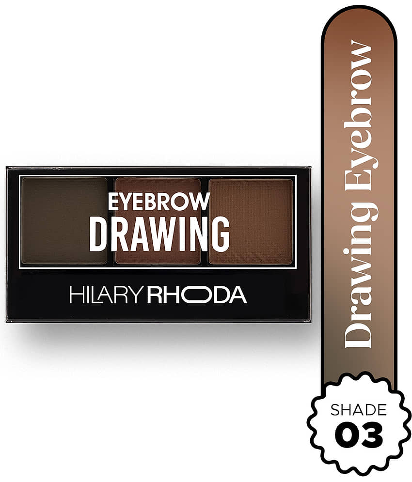 Hilary Rhoda Shade 01 Brow Eyebrow Kit Shade 01 Black 44 g - Makeup - Eyes | Buy online on ZillyBuy