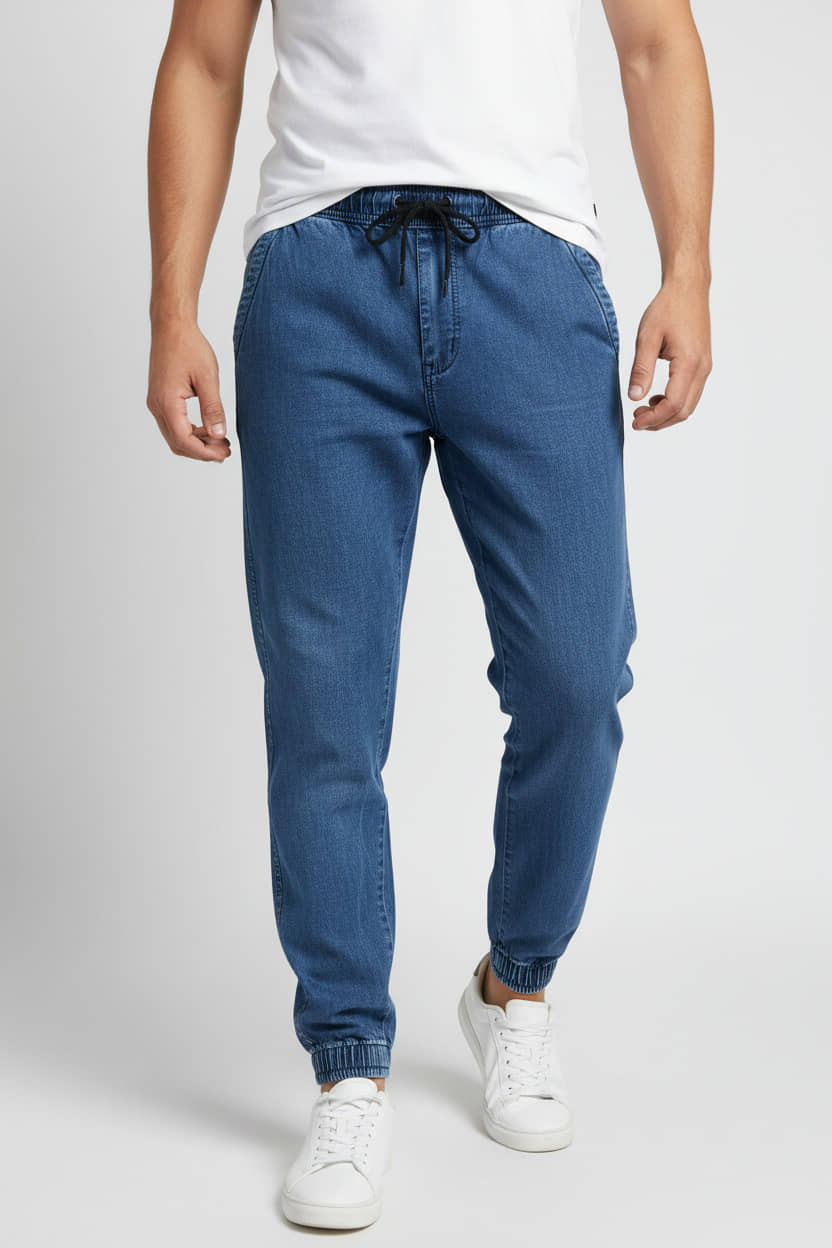 plounge Regular Men's Joggers - Blue ( Pack of 1 ) - Trousers | Buy online on ZillyBuy