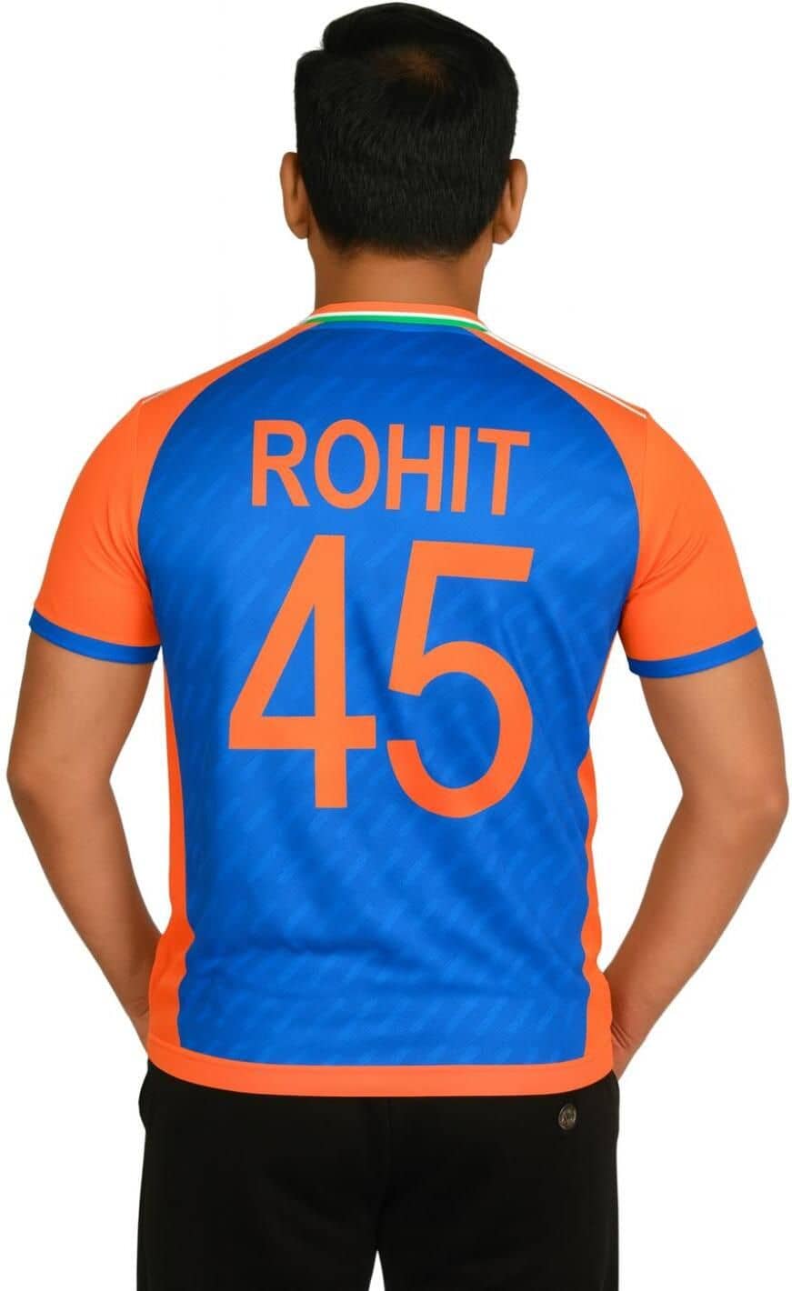 JOVO Blue Polyester Regular Fit Men's Jersey ( Pack of 1 )