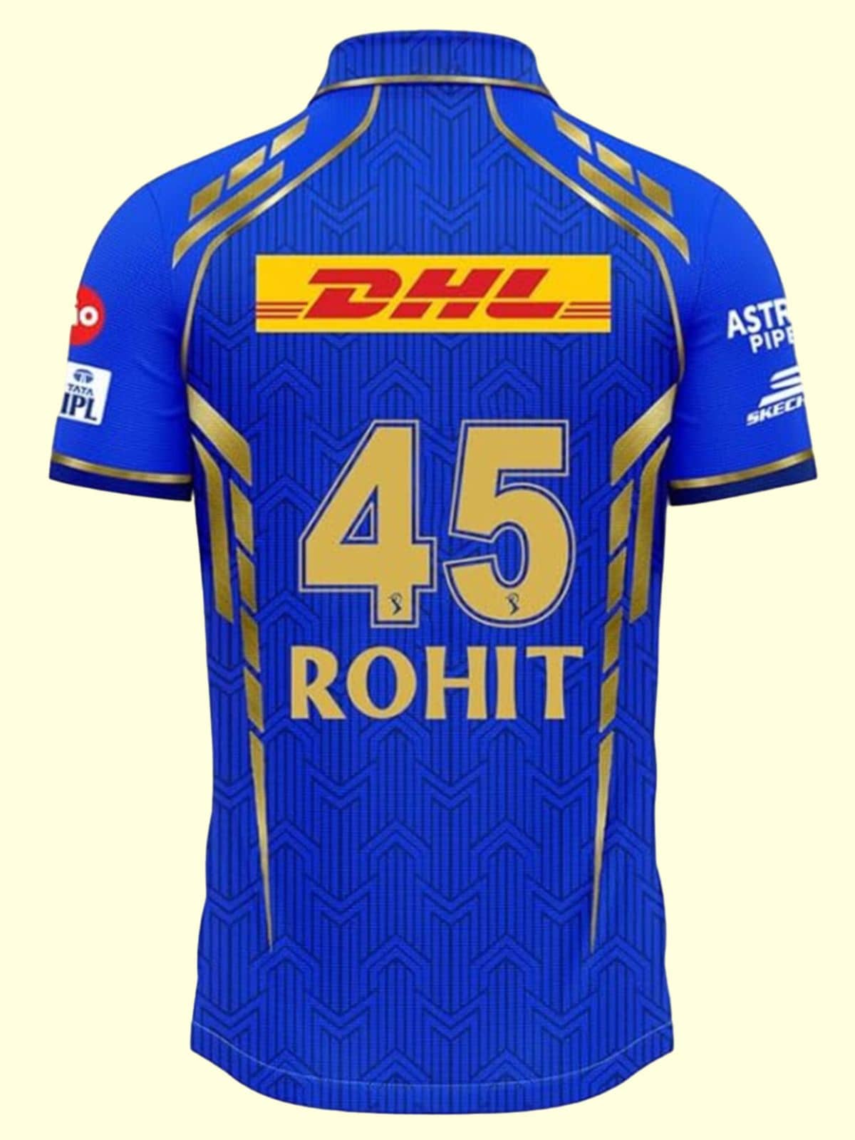 JOVO Blue Polyester Regular Fit Men's Jersey ( Pack of 1 )
