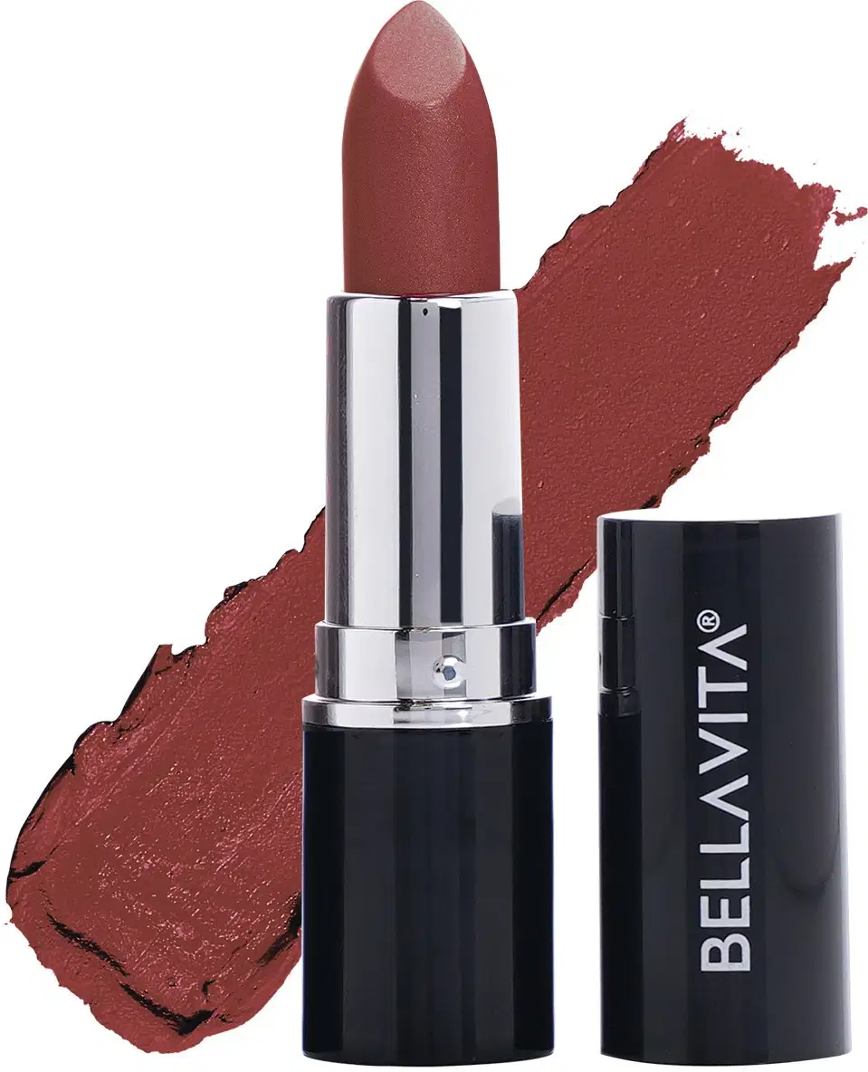 BELLAVITA Brown Matte Long Lasting Creme Lipstick ( Pack of 1 )