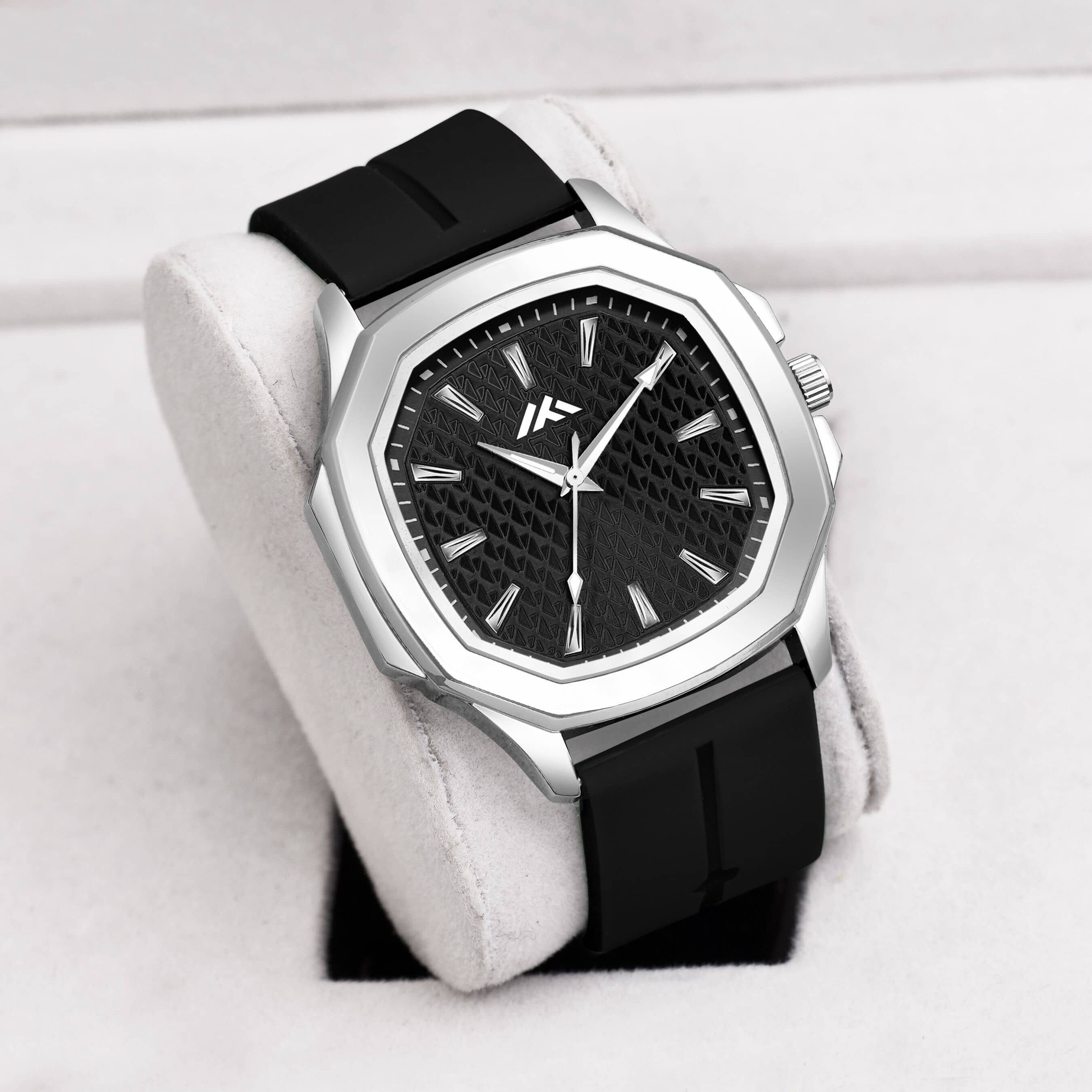 Shivark Light Grey Silicon Analog Men's Watch