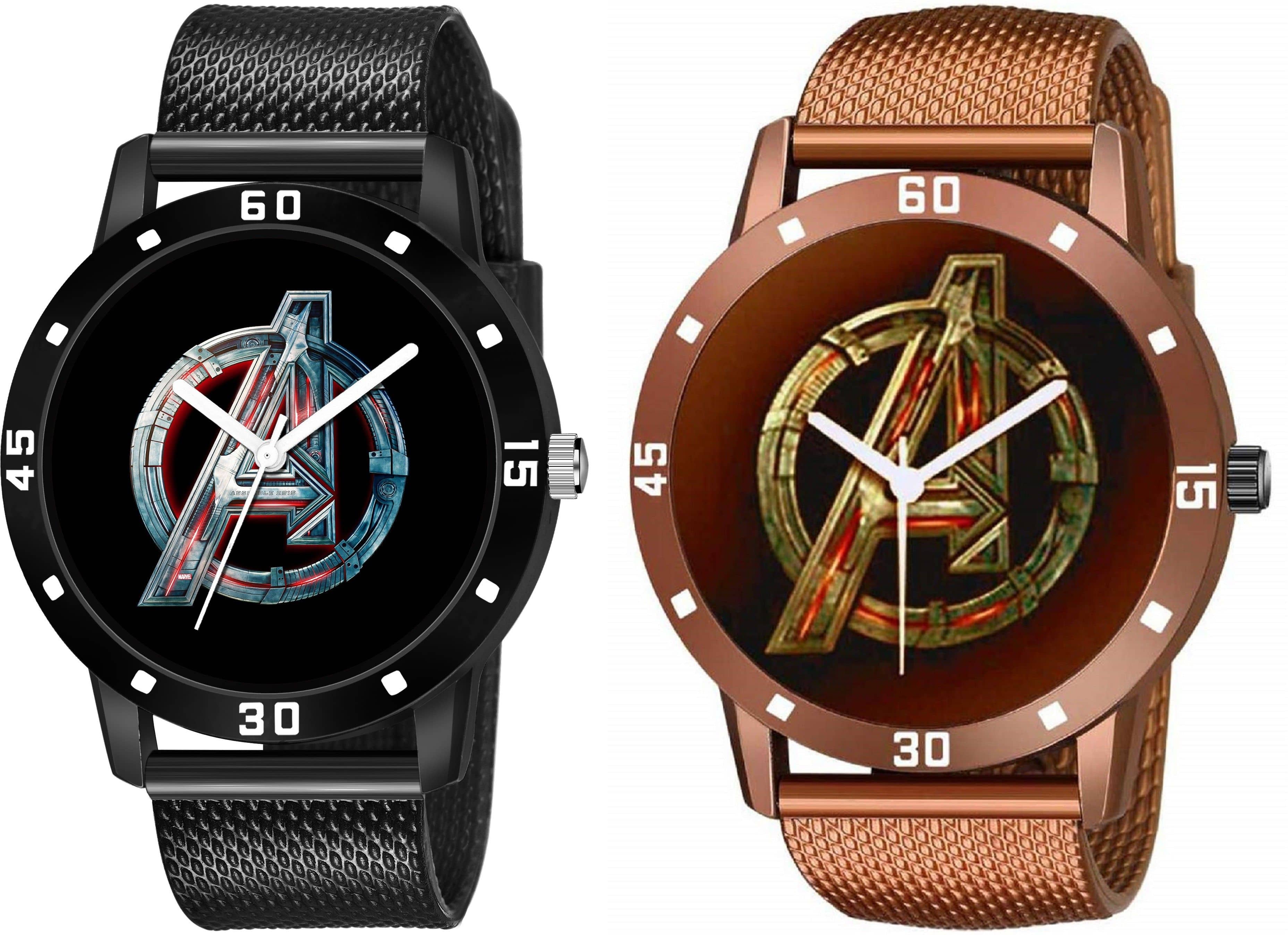 Shivark Multicolor Silicon Analog Men's Watch