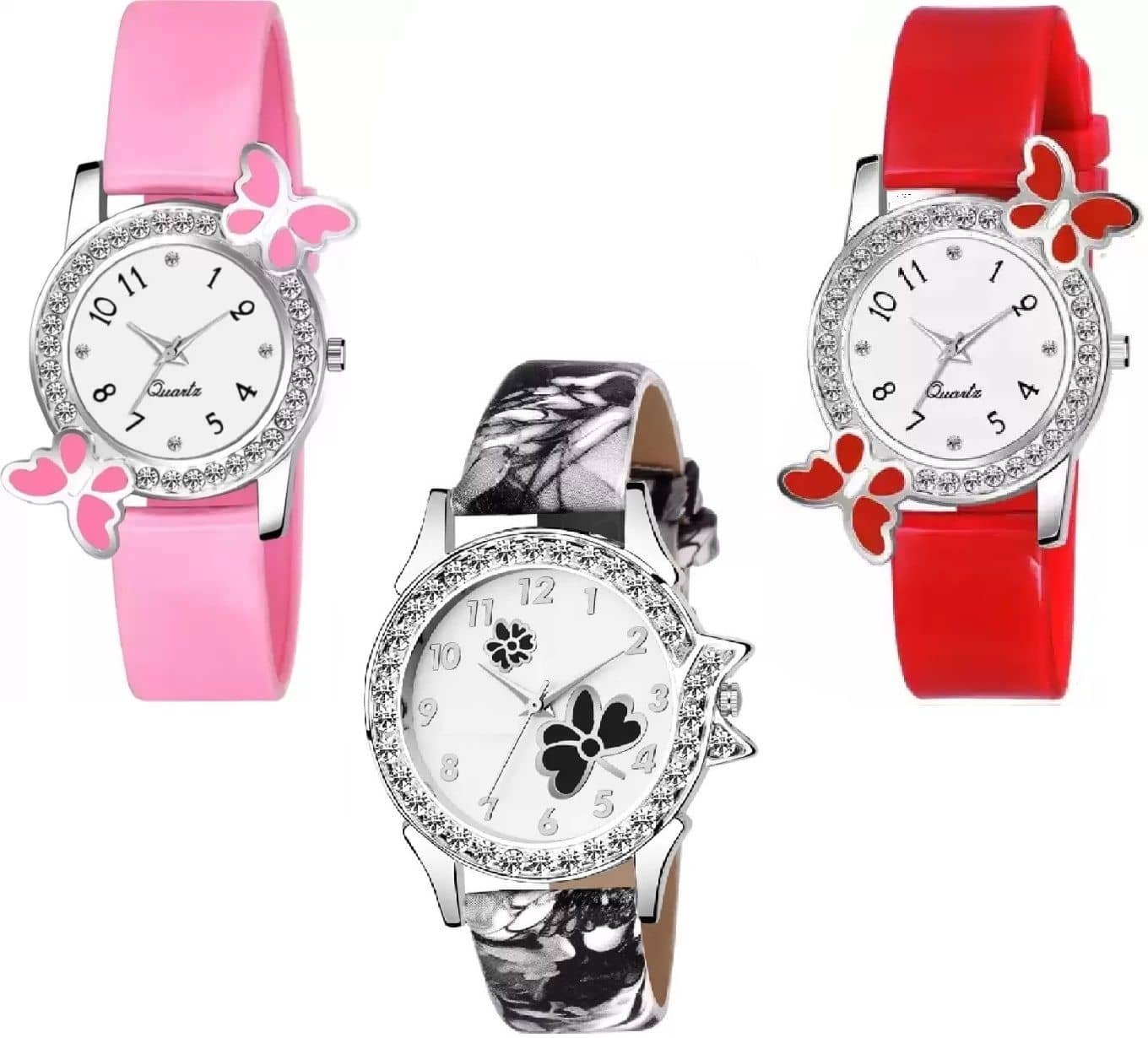 Shivark Multicolor Silicon Analog Womens Watch