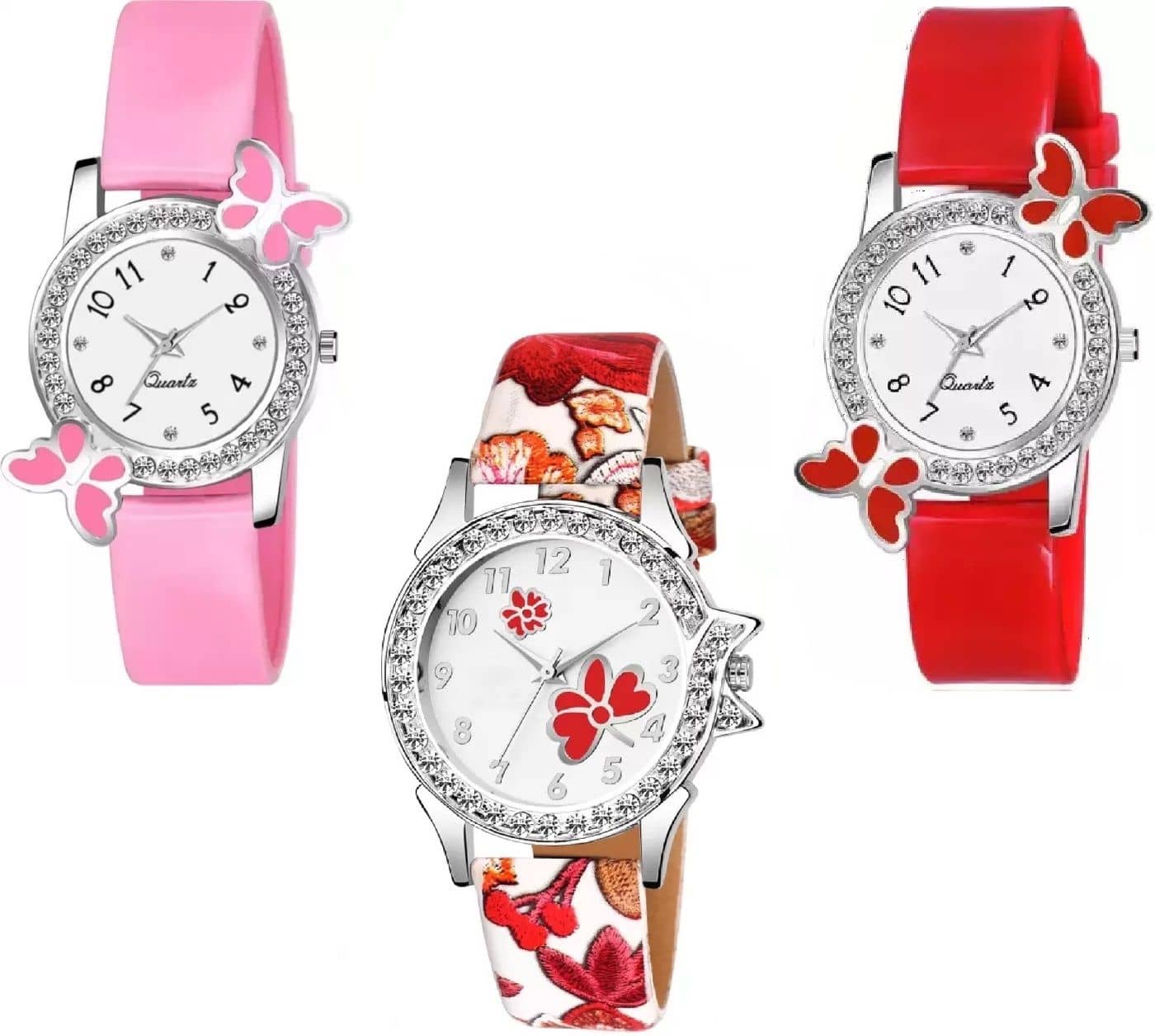 Shivark Multicolor Silicon Analog Womens Watch