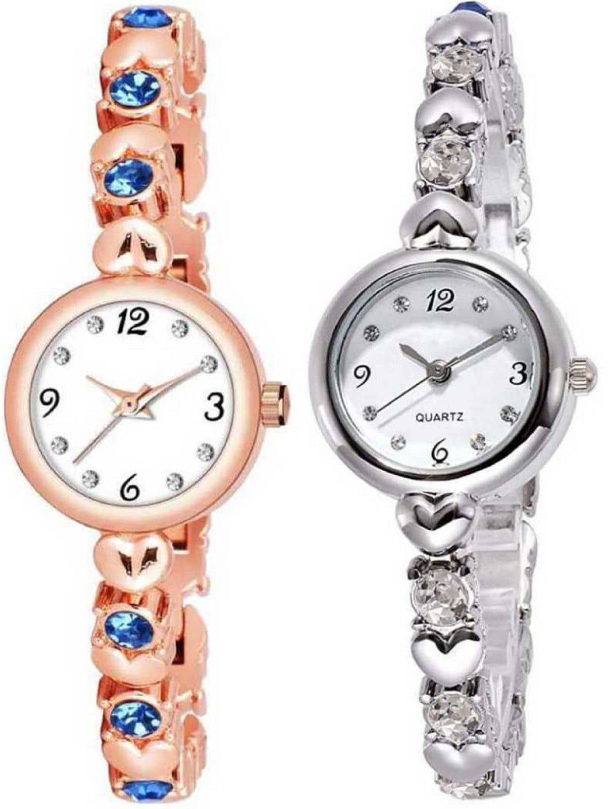 Shivark Multicolor Stainless Steel Analog Womens Watch