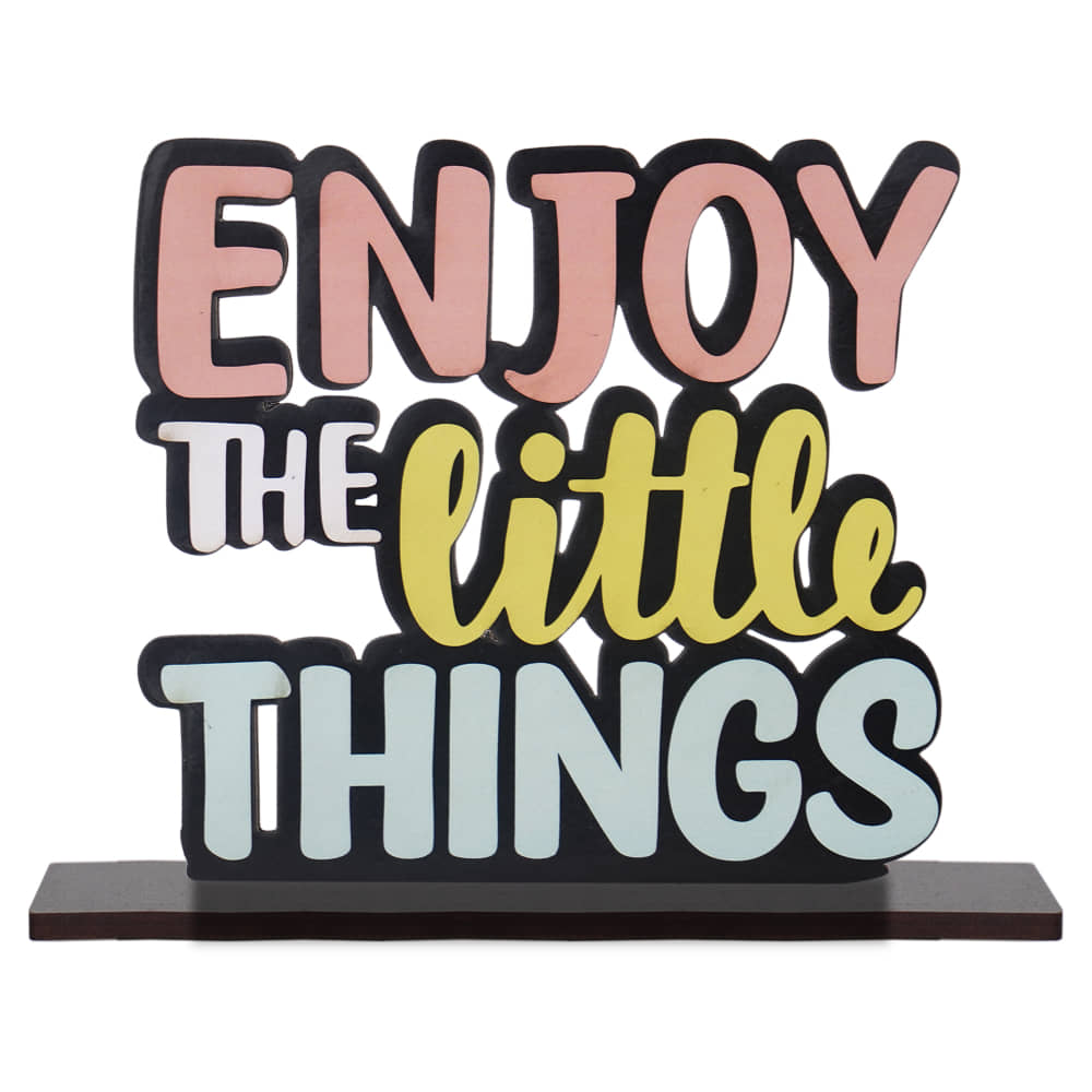 Motivational showpiece for home decoration wall shelf decor gift study table office desk decorative item
