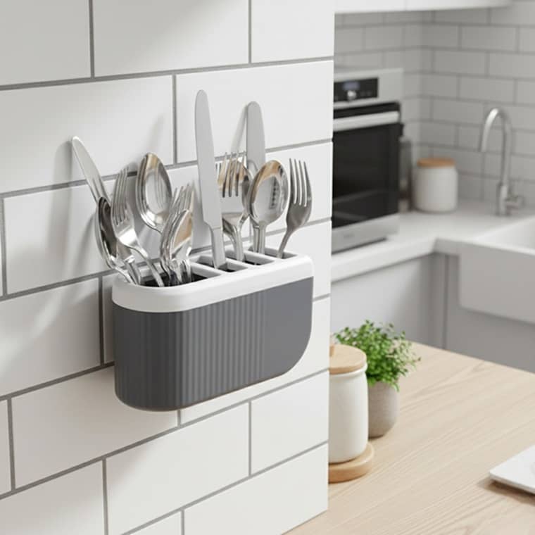 analog kichenware Kitchen/Bathroom Plastic Grey Multi-Purpose Container ( Set of 1 )