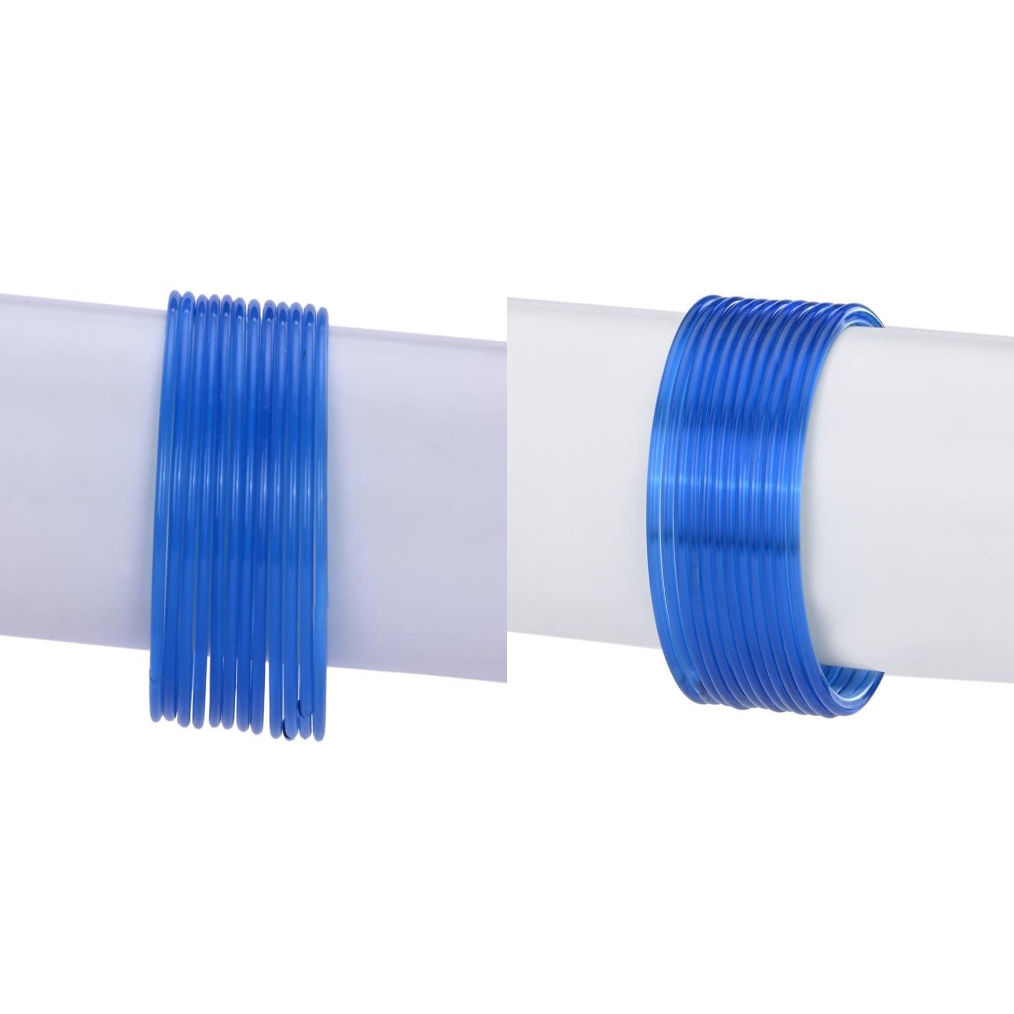 1st Time Blue Bangle Set ( Pack of 24 ) - Bangles & Bracelets | Buy online on ZillyBuy