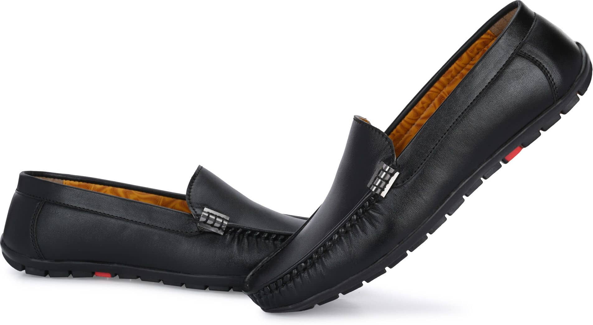 Katewalk Footwear Black Men's Slip on Shoes - Formal Shoes | Buy online on ZillyBuy