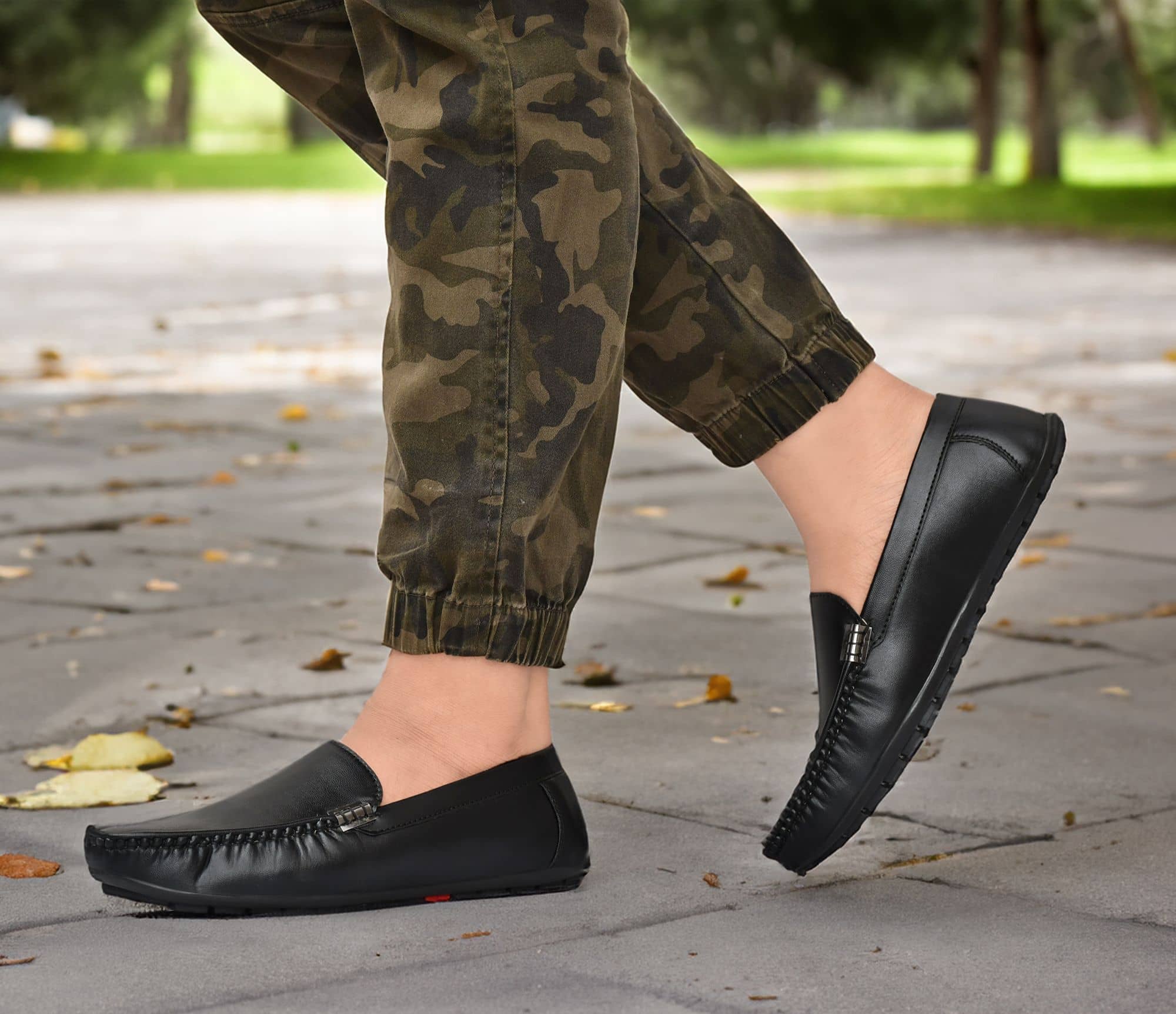 Katewalk Footwear Black Men's Slip on Shoes - Formal Shoes | Buy online on ZillyBuy