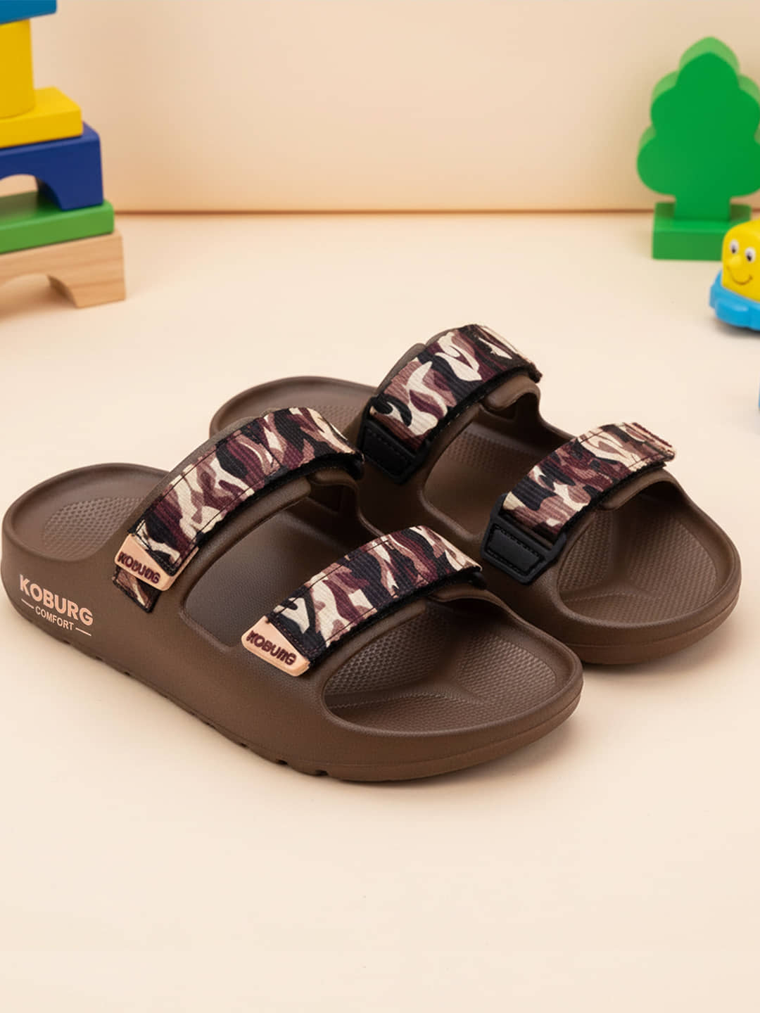 Koburg NexaLite Kids Sandals|Lightweight|EVA Upper & Sole | Grippy Sole|Flexible Comfort KS-114