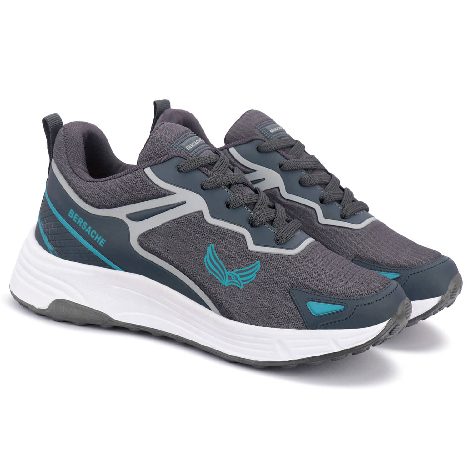 Bersache Sports Men's Shoes Blue Men's Sports Running Shoes - Sports Shoes | Buy online on ZillyBuy