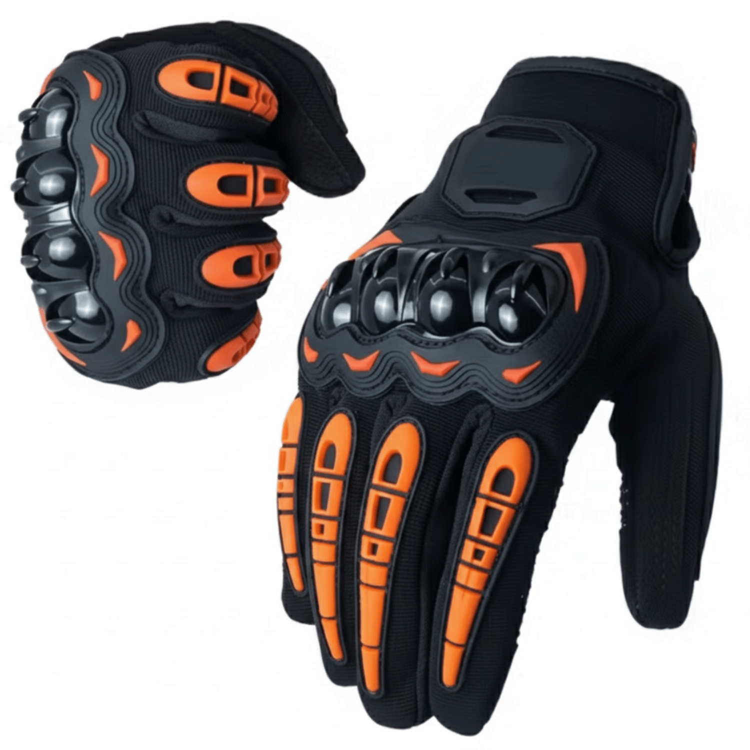 AKSMIT Orange Polyester Men's UV Protection Gloves ( Pack of 1 ) - Jewellery Sets | Buy online on ZillyBuy