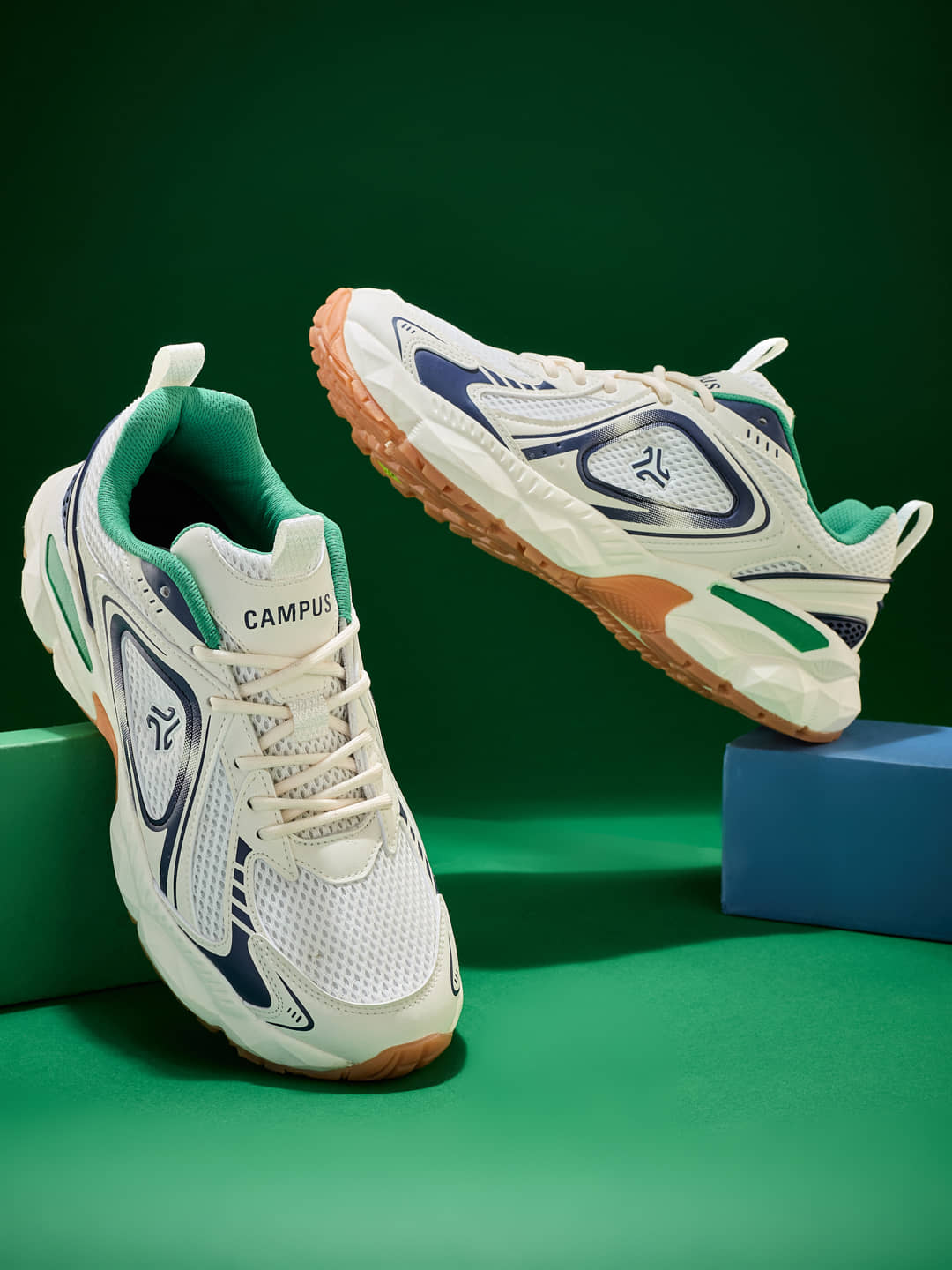 Campus ENCORE White Men's Sneakers - Casual Shoes | Buy online on ZillyBuy