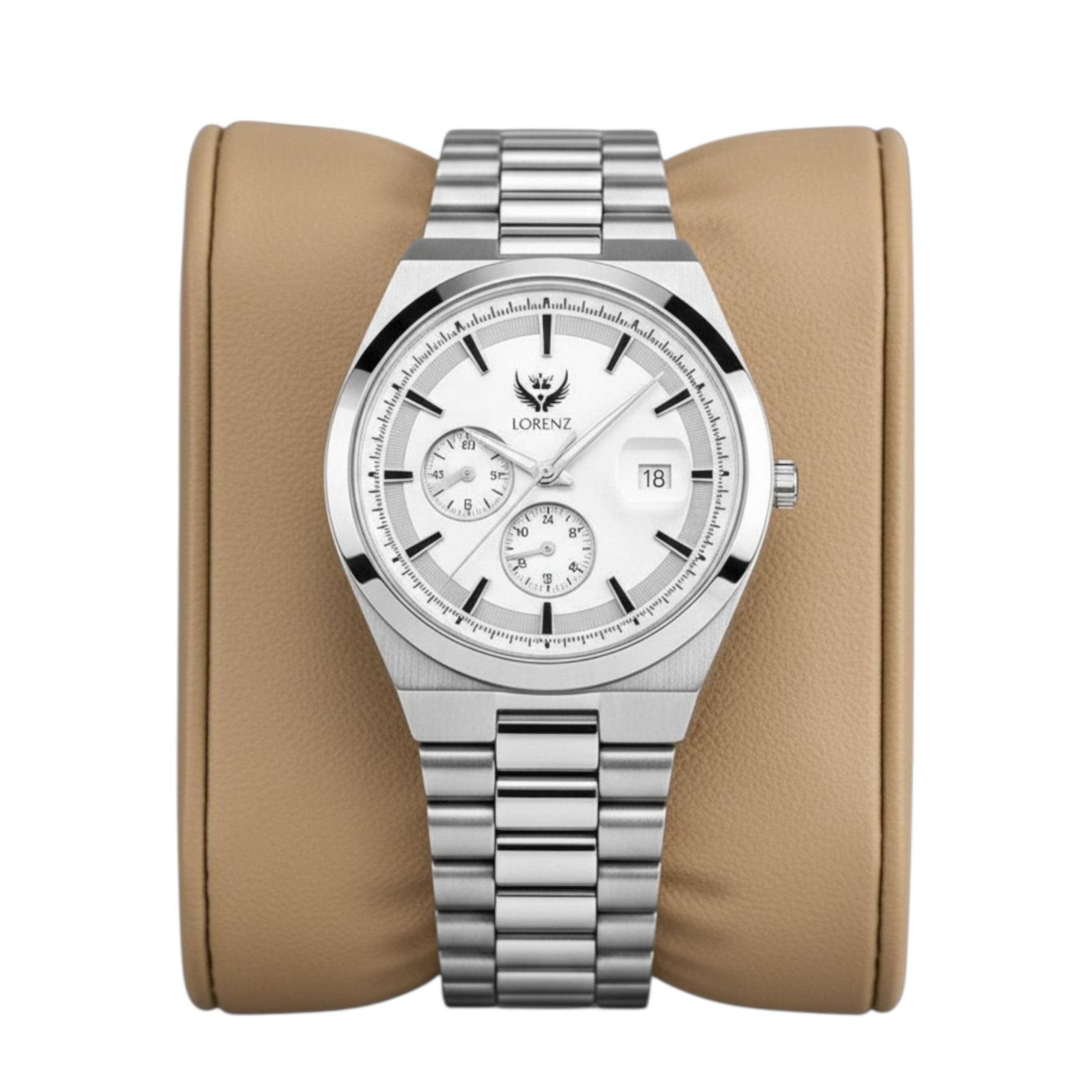 Lorenz Silver Stainless Steel Analog Men's Watch