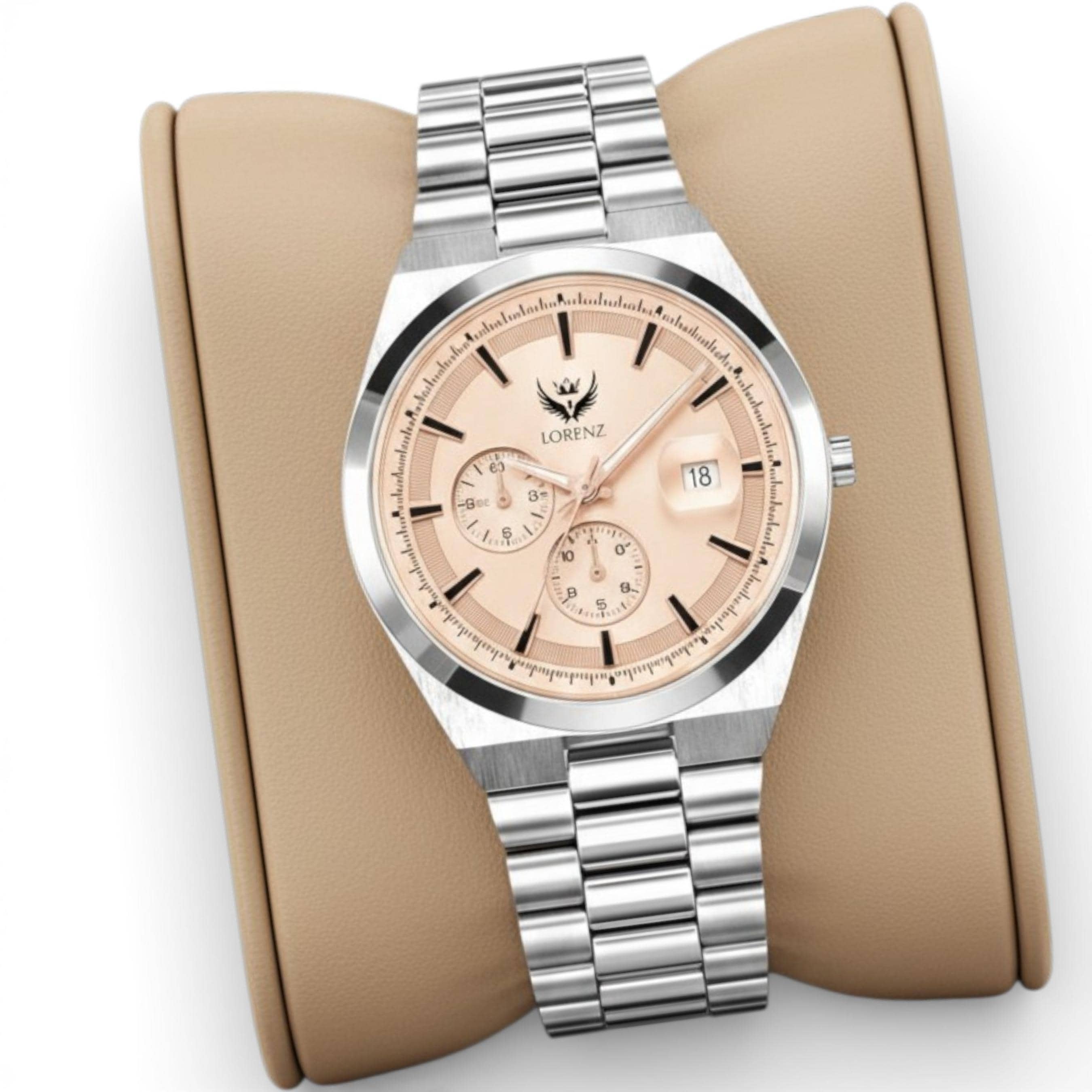Lorenz Silver Stainless Steel Analog Men's Watch