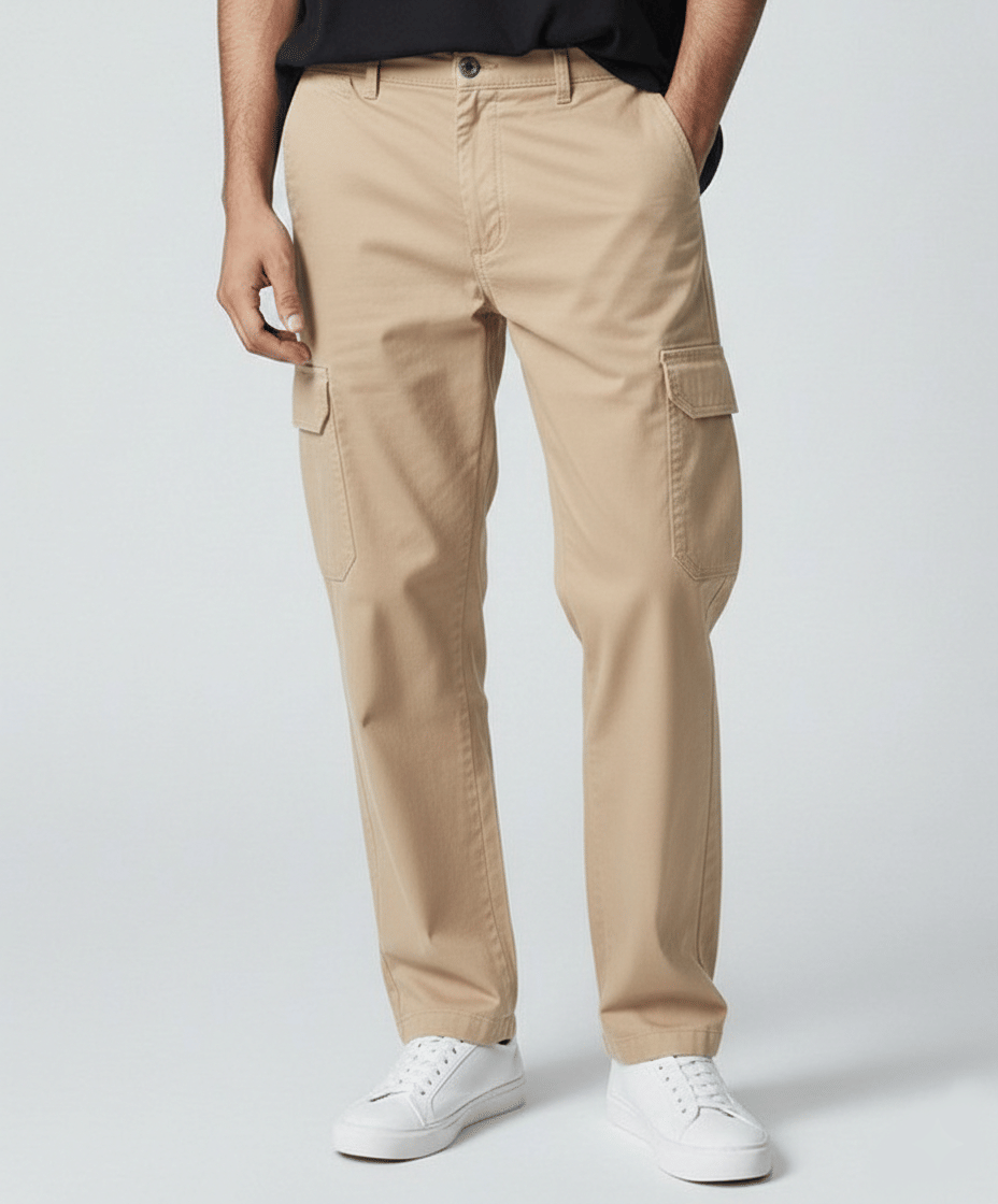 ZAYSH Regular Fit Solid Men's Jeans - Beige ( Pack of 1 ) - Jeans | Buy online on ZillyBuy