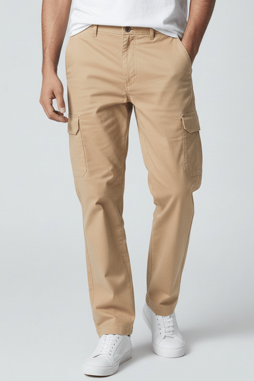ZAYSH Regular Fit Solid Men's Jeans - Beige ( Pack of 1 ) - Jeans | Buy online on ZillyBuy