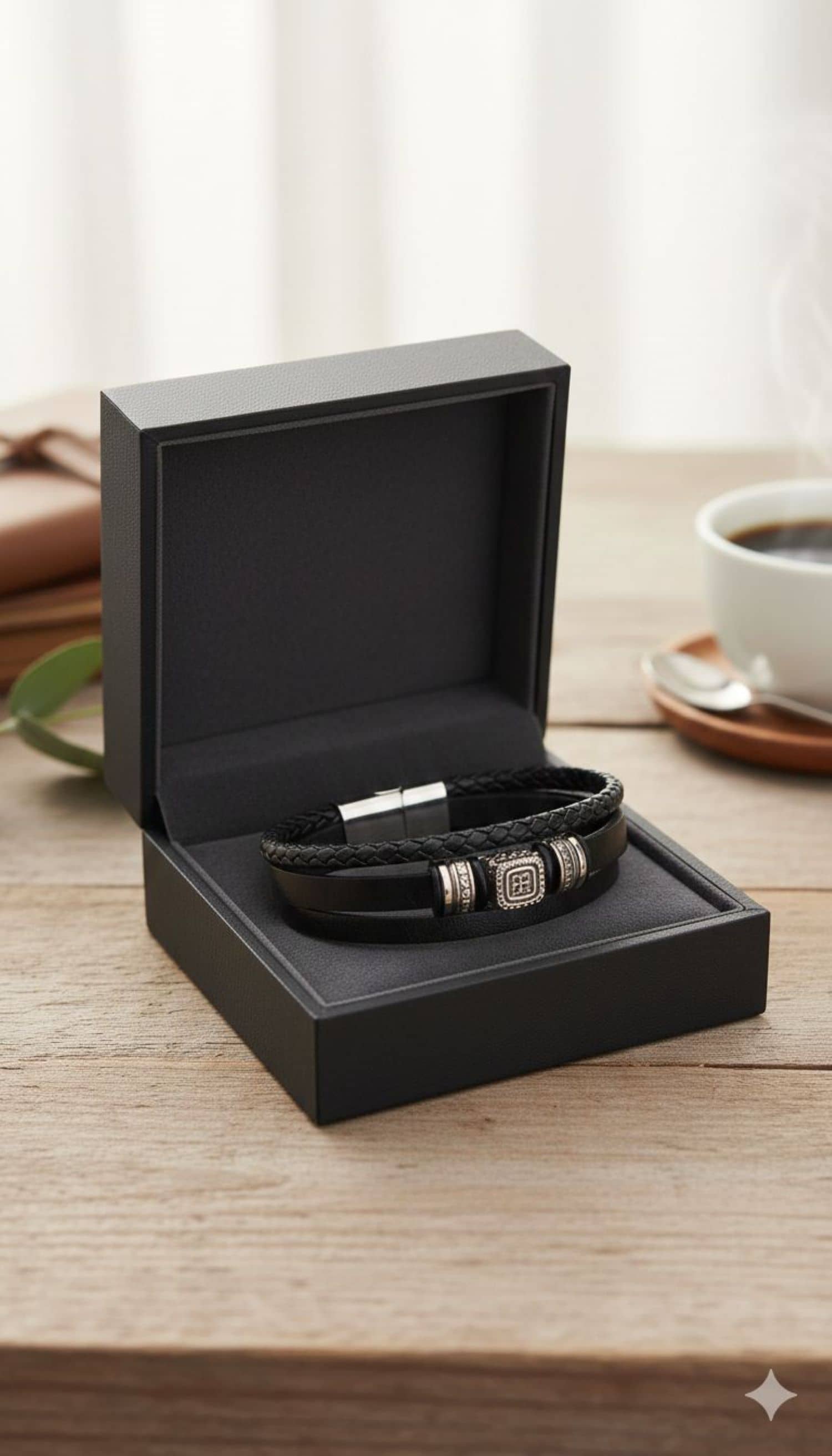 Abrexo Black Bracelet ( Pack of 1 ) - Bangles & Bracelets | Buy online on ZillyBuy