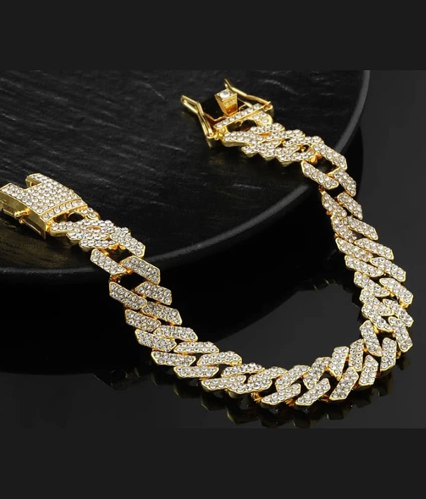 Abrexo Gold Bracelet ( Pack of 1 ) - Bangles & Bracelets | Buy online on ZillyBuy