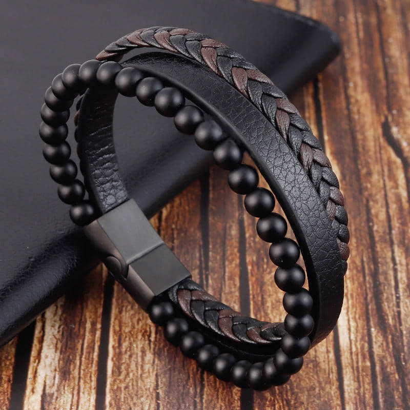 FASHION FRILL Black Bracelet ( Pack of 1 ) - Bangles & Bracelets | Buy online on ZillyBuy