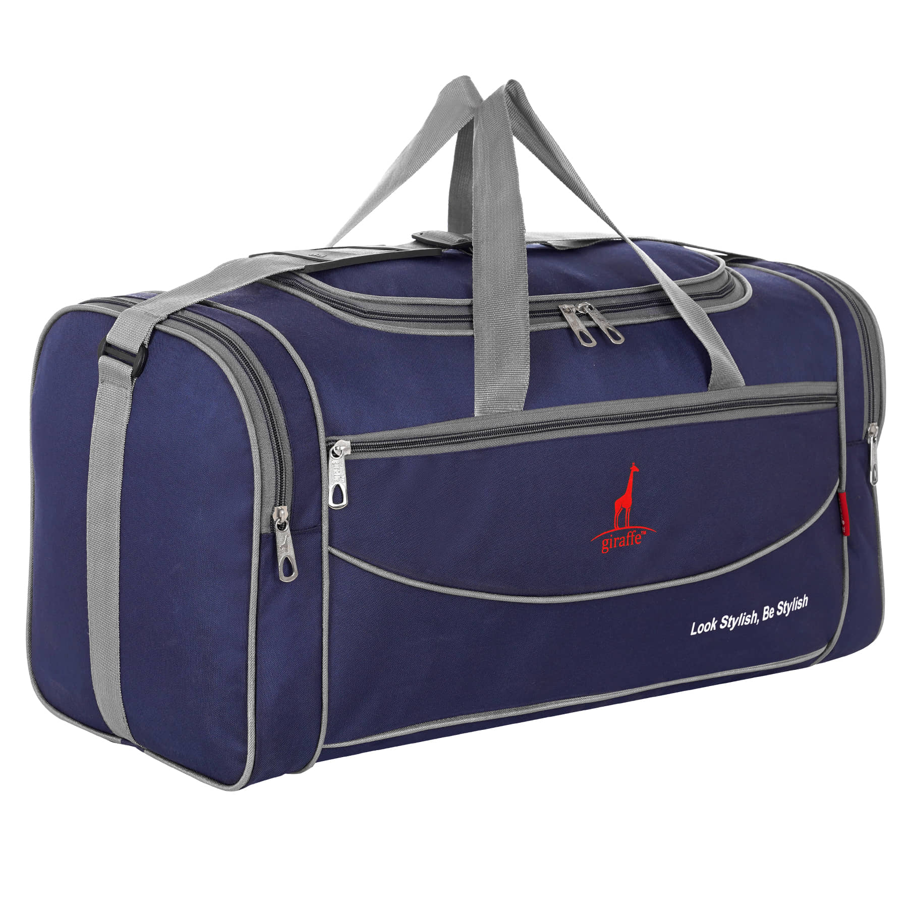 Giraffe 40 Ltrs Blue Polyester Duffle Bag