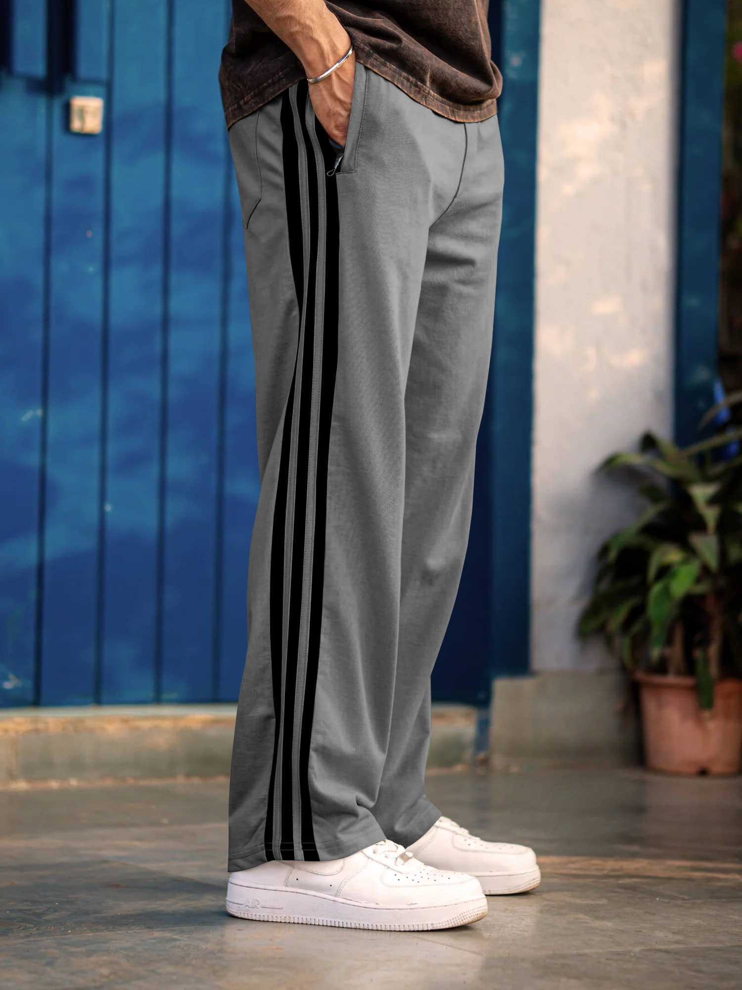 KAJARU Loose Men's Trouser - Grey ( Pack of 1 ) - Trousers | Buy online on ZillyBuy