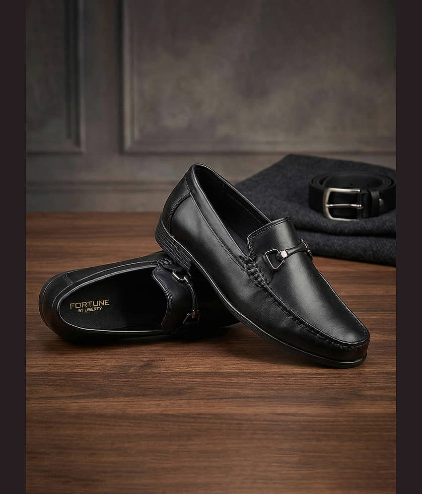 Liberty Black Men's Slip on Shoes - Formal Shoes | Buy online on ZillyBuy