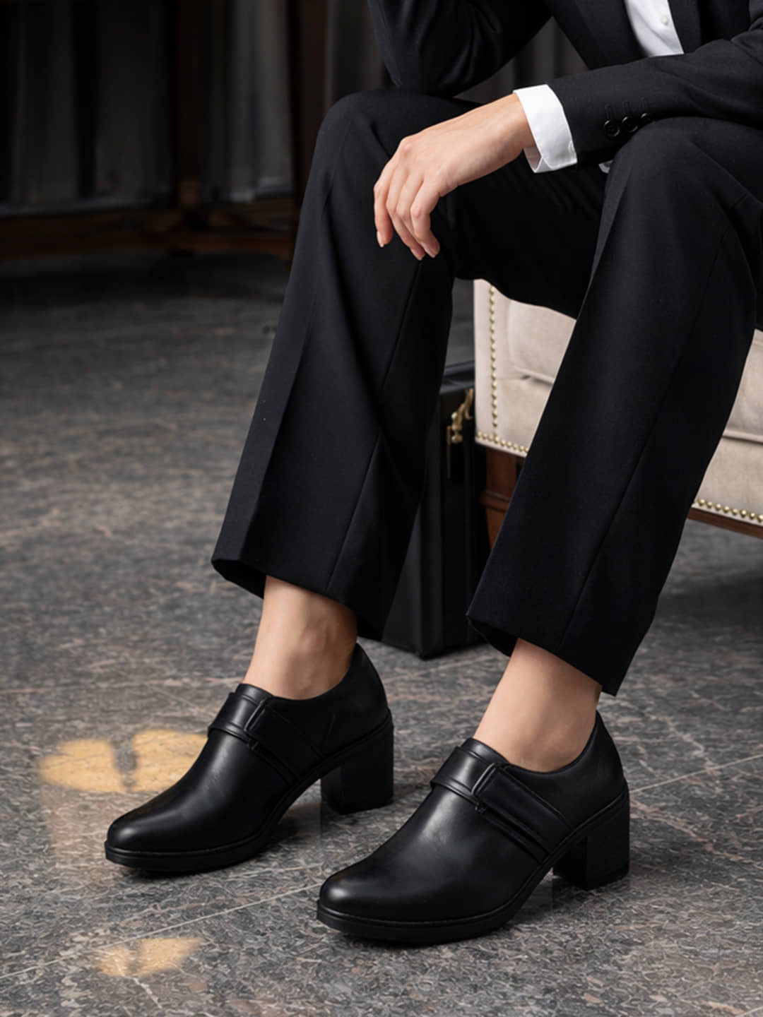 Stylestry Black Women's Pumps Heels - Heels | Buy online on ZillyBuy